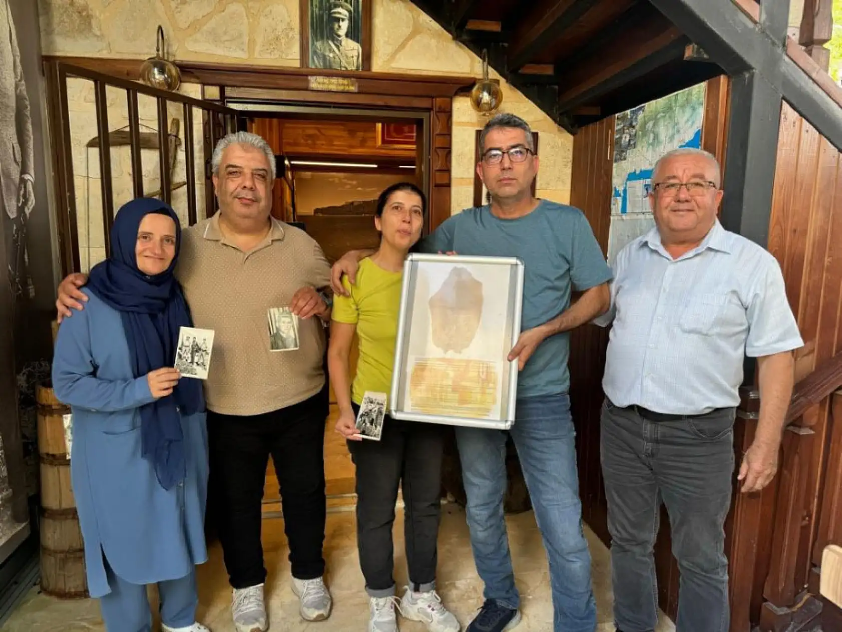 Restorasyon sırasında briketin içinden çıkan asker mektubu duygulandırdı