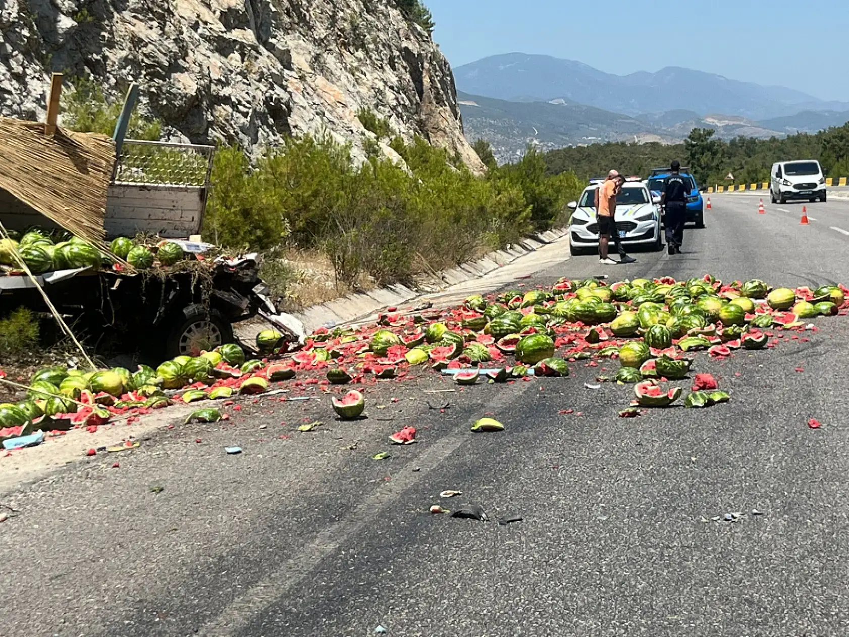 Milas Boğa Yokuşu'nda trafik kazası: 2 yaralı