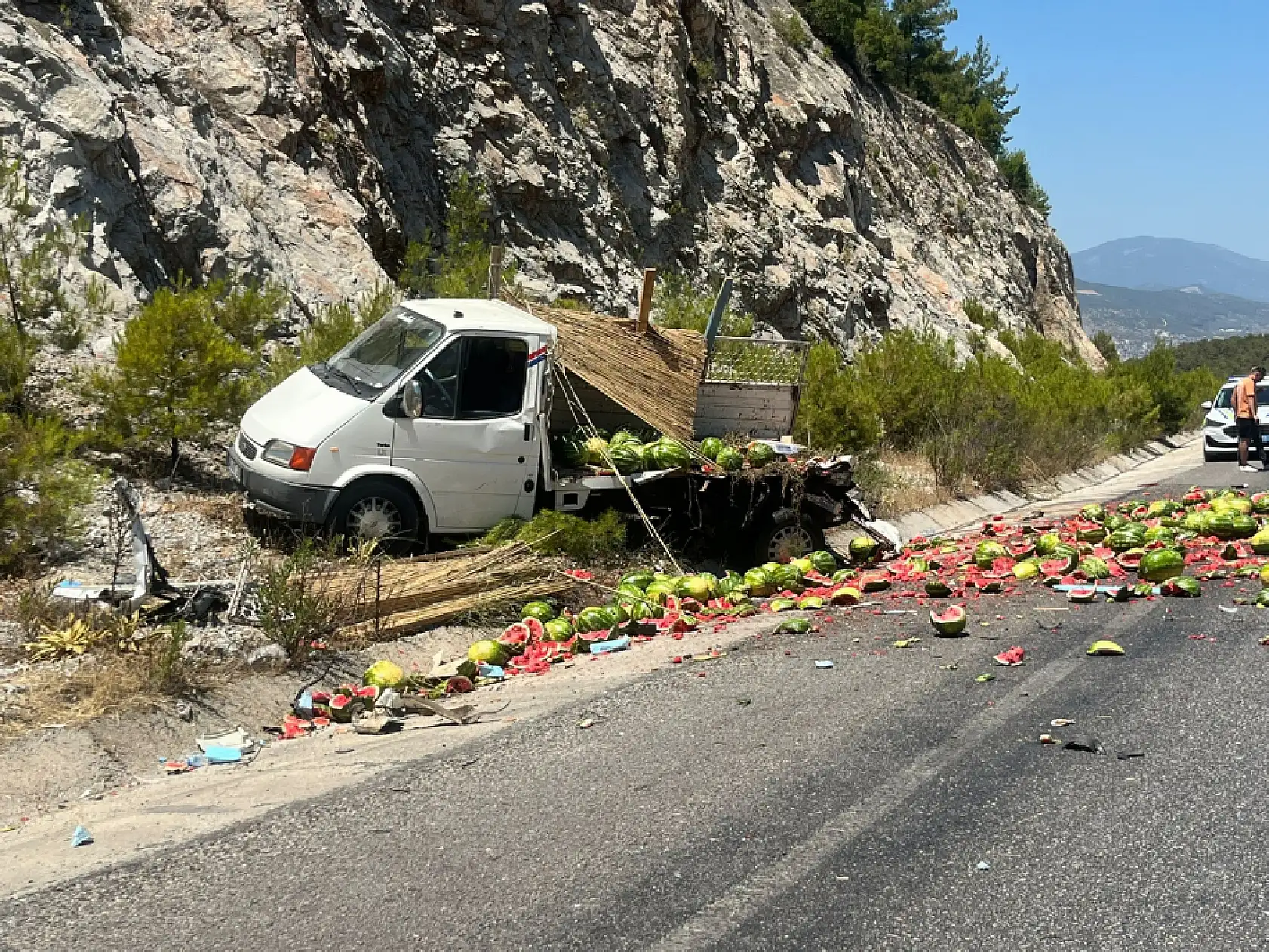 Milas Boğa Yokuşu'nda trafik kazası: 2 yaralı