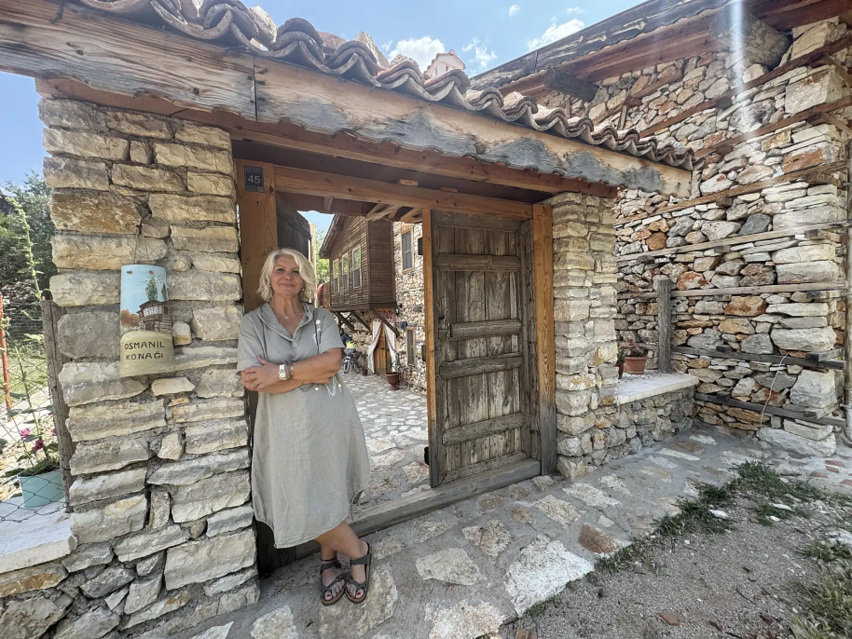 Beton girmemiş köyde 'Osmanil' konağı olarak bilinen 200 yıllık bir tarih daha ayağa kaldırıldı