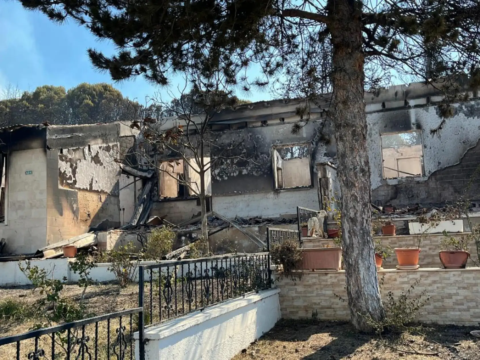 İzmir Seferihisar'da Acı: 40 Yıllık Hatıralar Alevlere Teslim Oldu