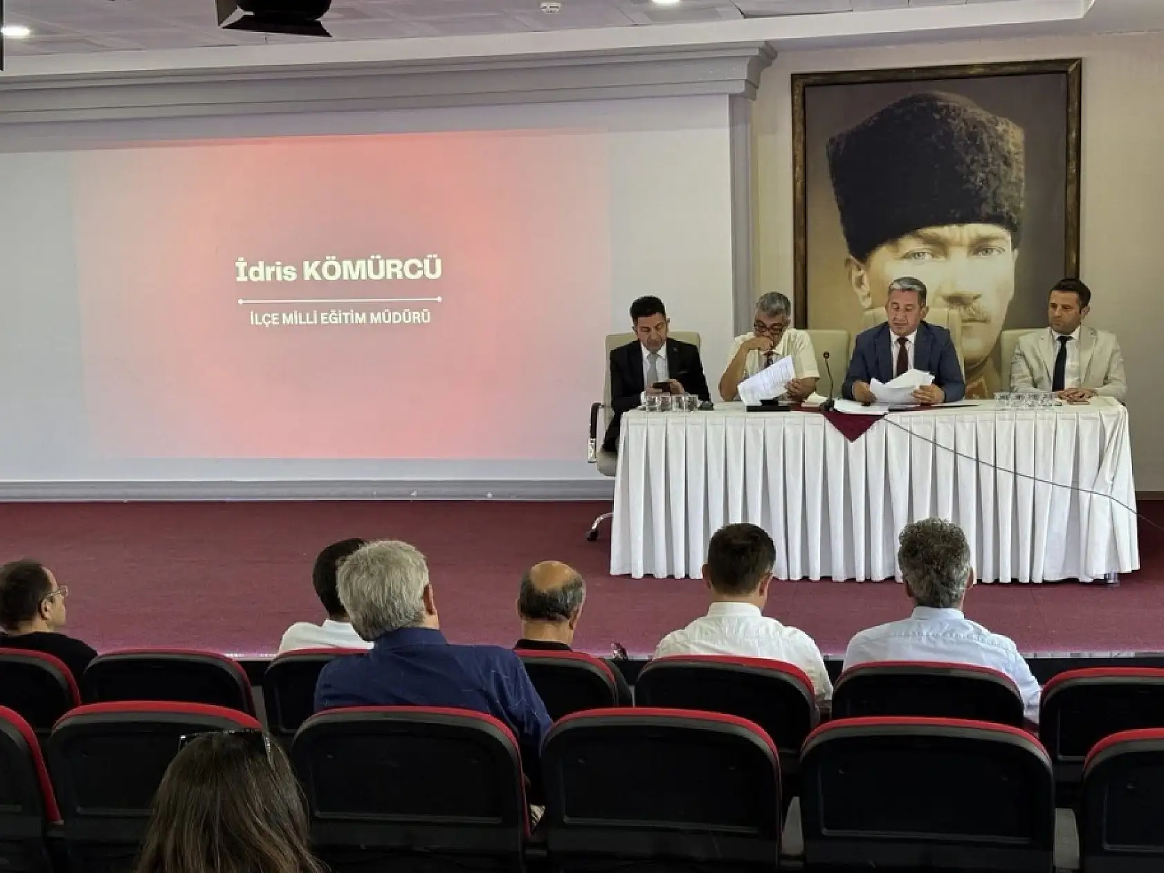 2024-2025 eğitim öğretim yılı dönem sonu müdürler kurulu toplantısı gerçekleştirildi