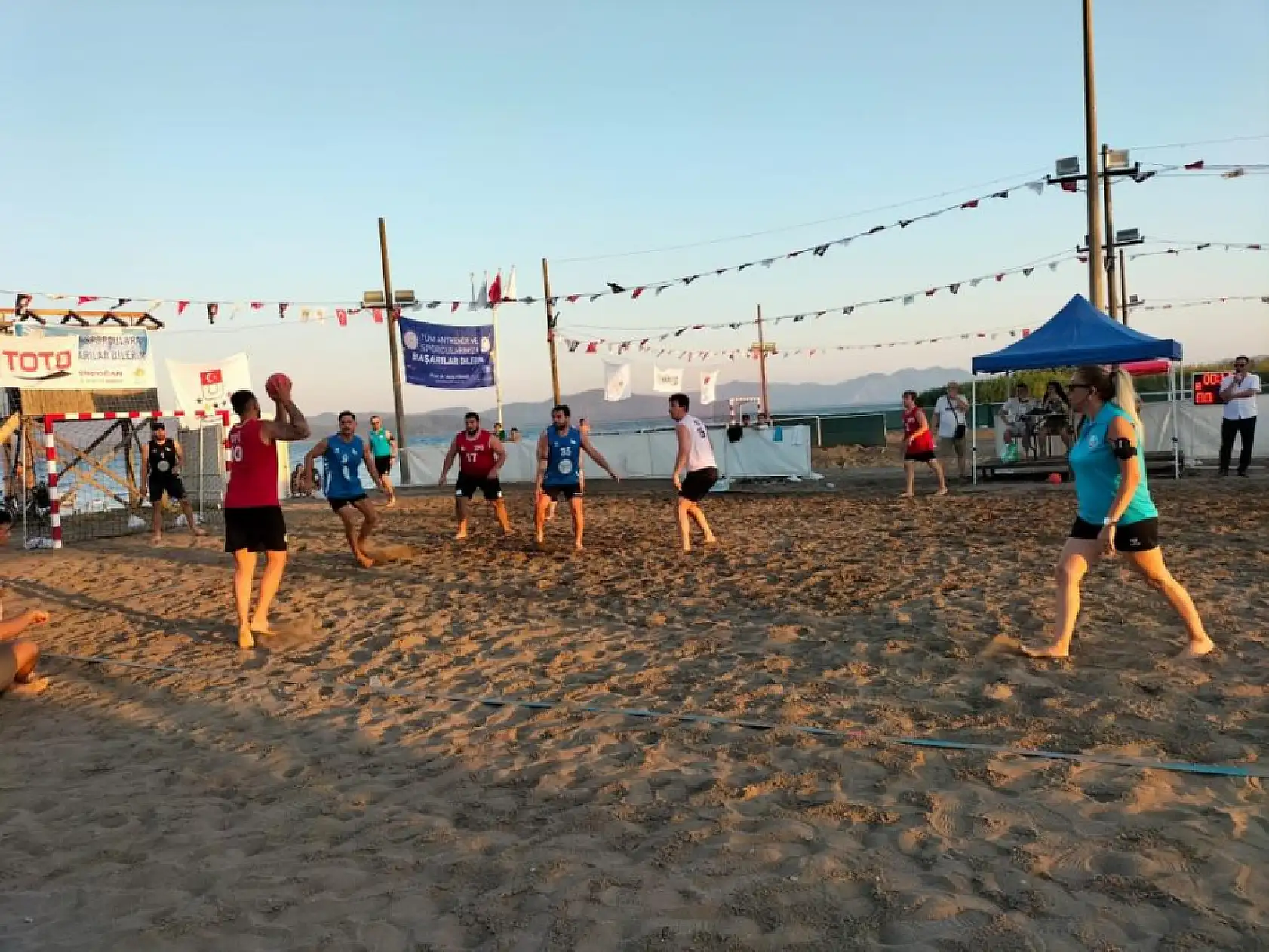 Muğla Köyceğiz'de Hentbol Heyecanı Başladı