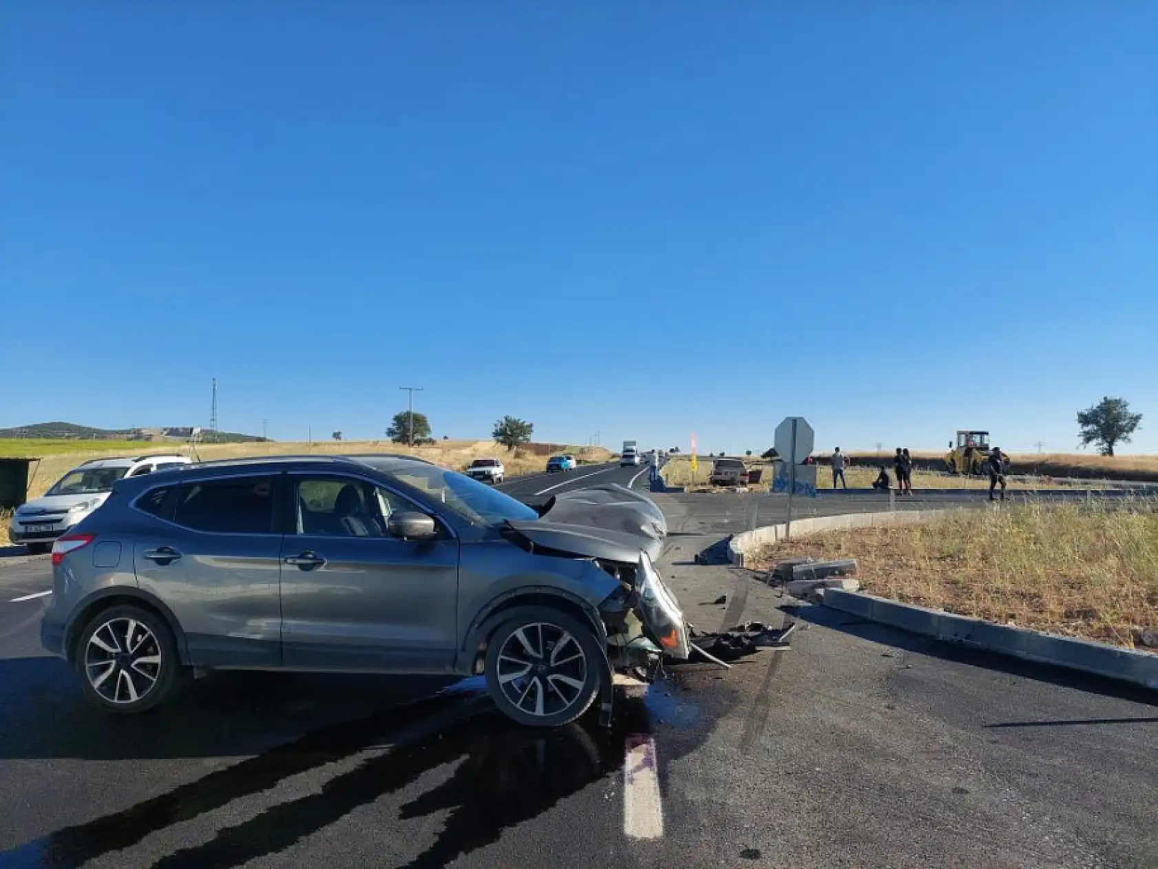 Burdur-Fethiye Yolu'nda İki Otomobil Çarpıştı: 2 Yaralı