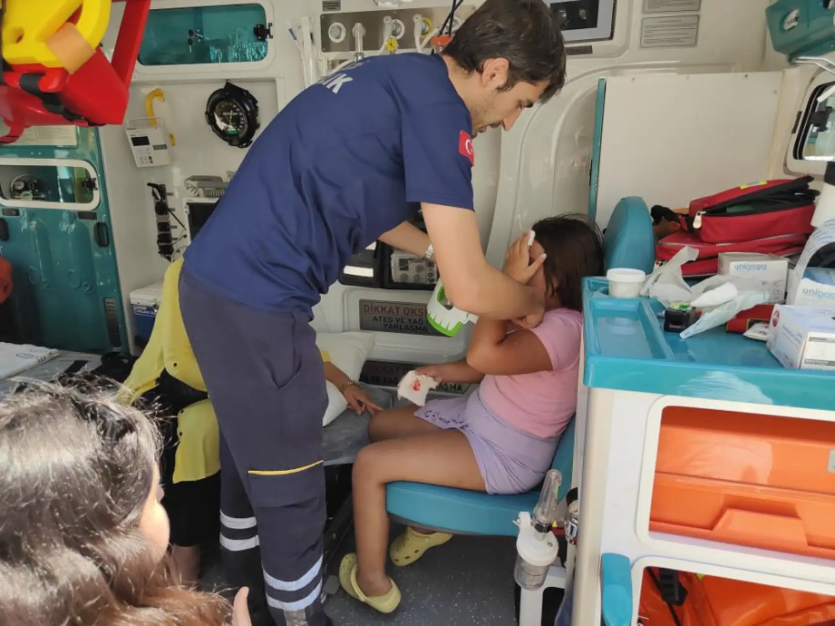 Freni tutmayan araç kazaya neden oldu: 5 yaralı