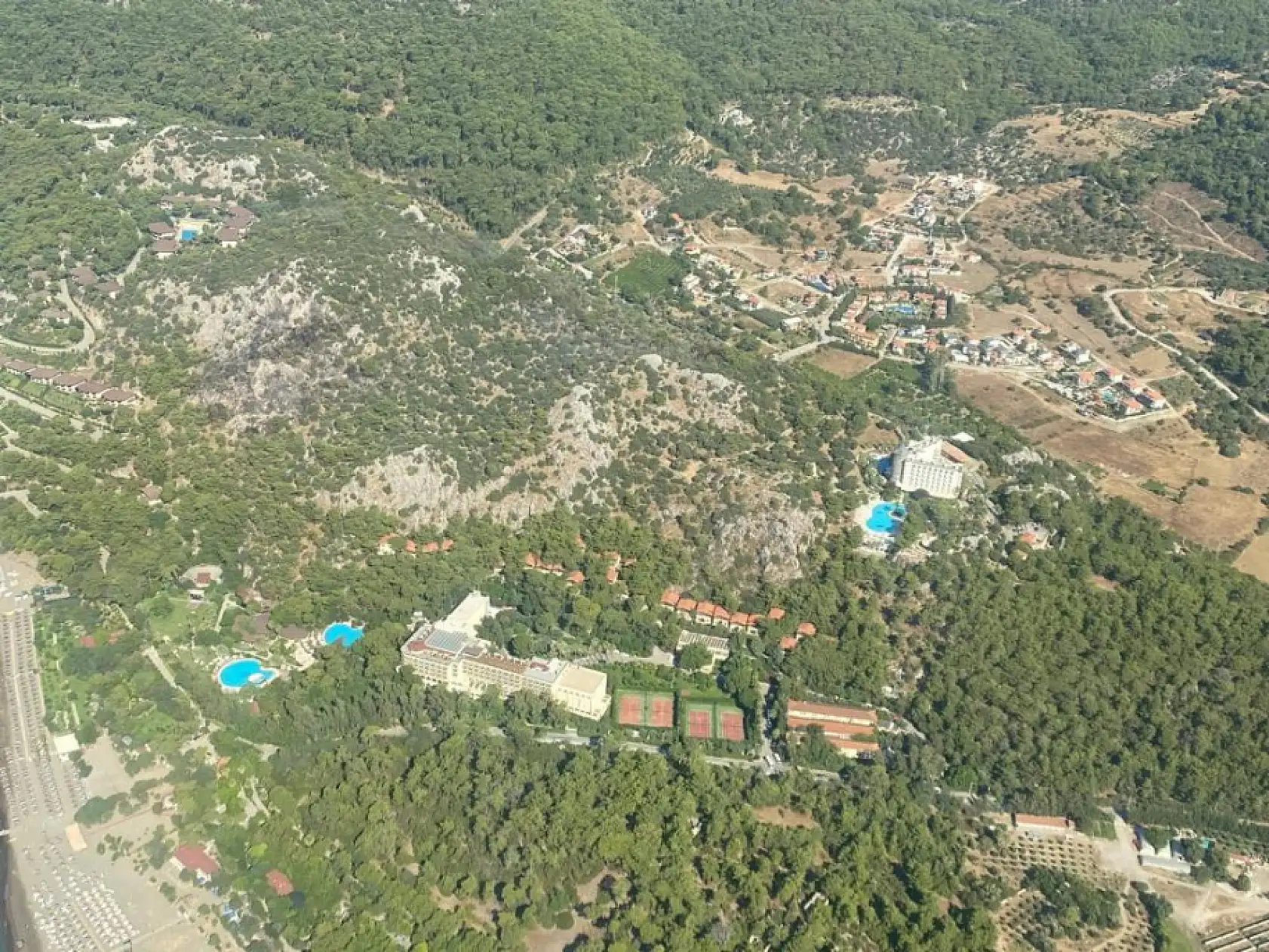 Ortaca Sarıgerme'deki orman yangını kontrol altına alındı