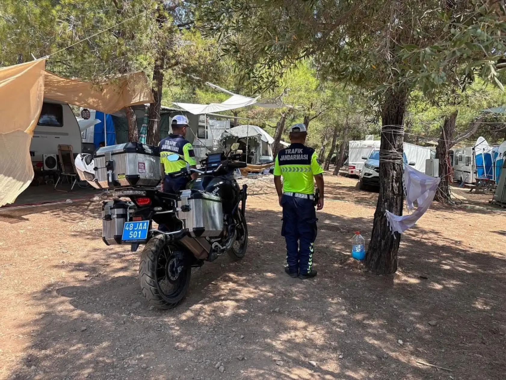 Datça'da orman yangınlarına karşı 7/24 nöbet