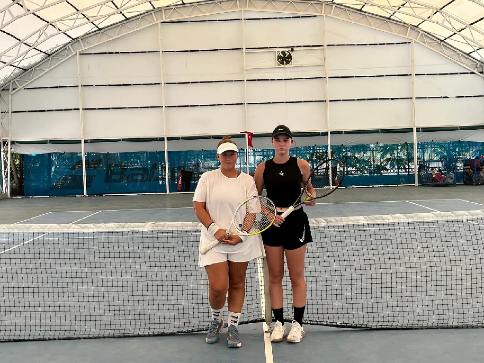 Menteşe'de tenis heyecanı sona erdi