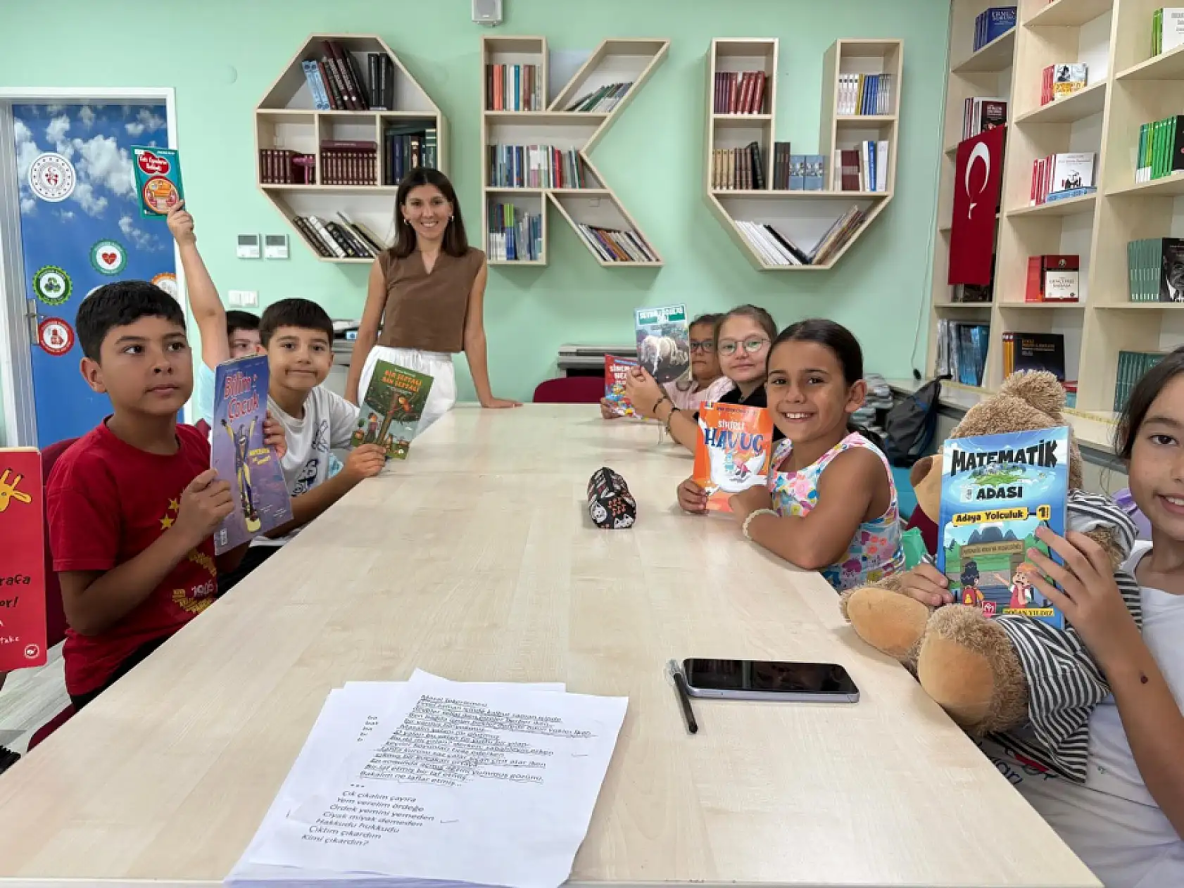 Muğla'da çocuklar hayal gücünü konuşturdu