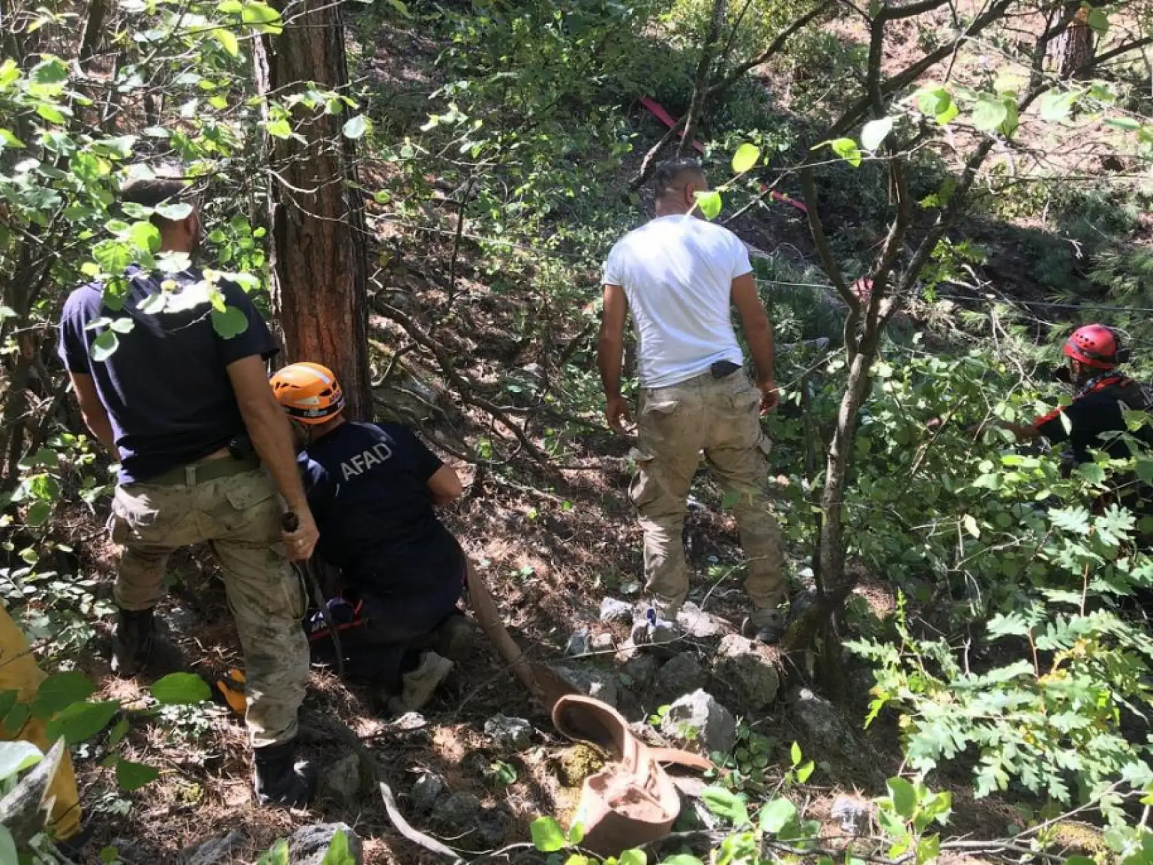Yangına müdahaleye giden arazöz devrildi: Orman işçisi şehit oldu, 5 yaralı