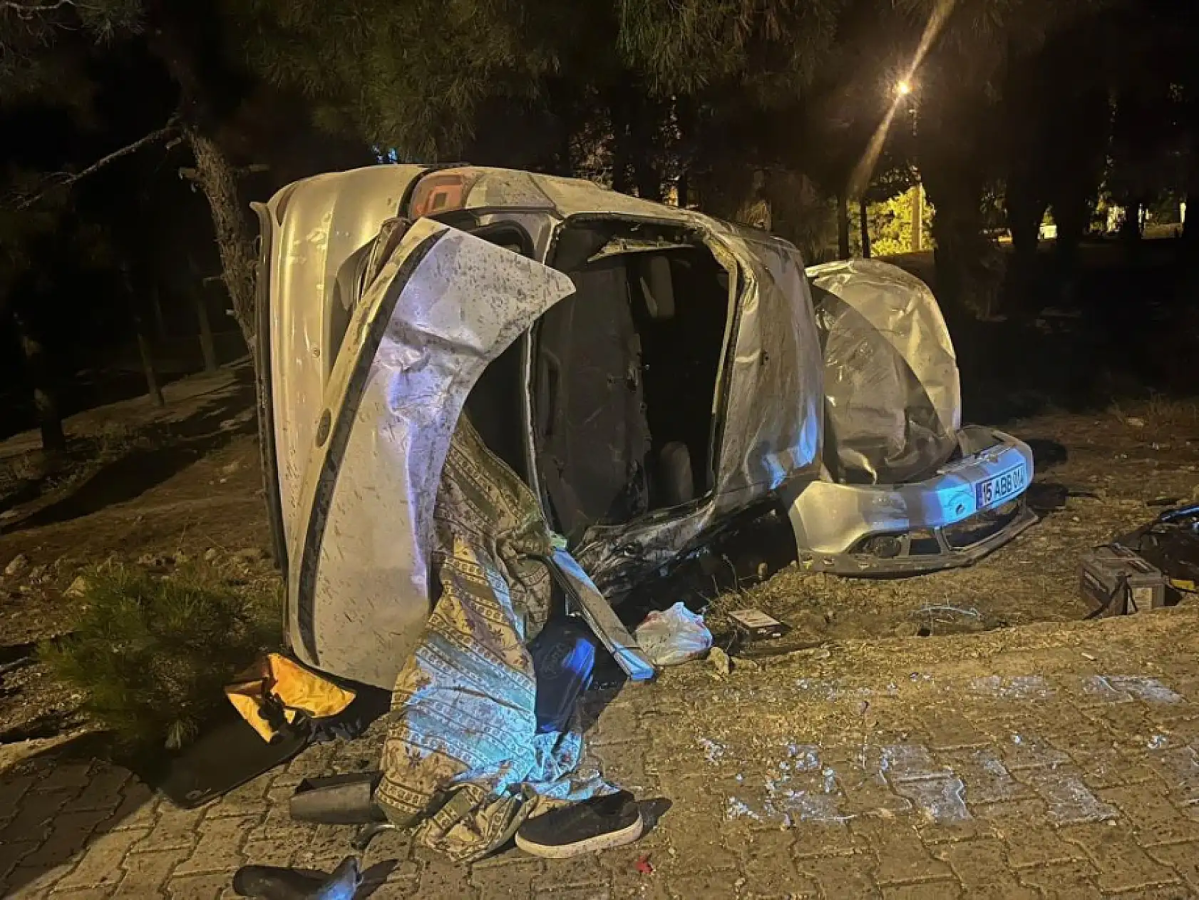 Otomobil Defalarca Takla Attı! 4 Yaralı