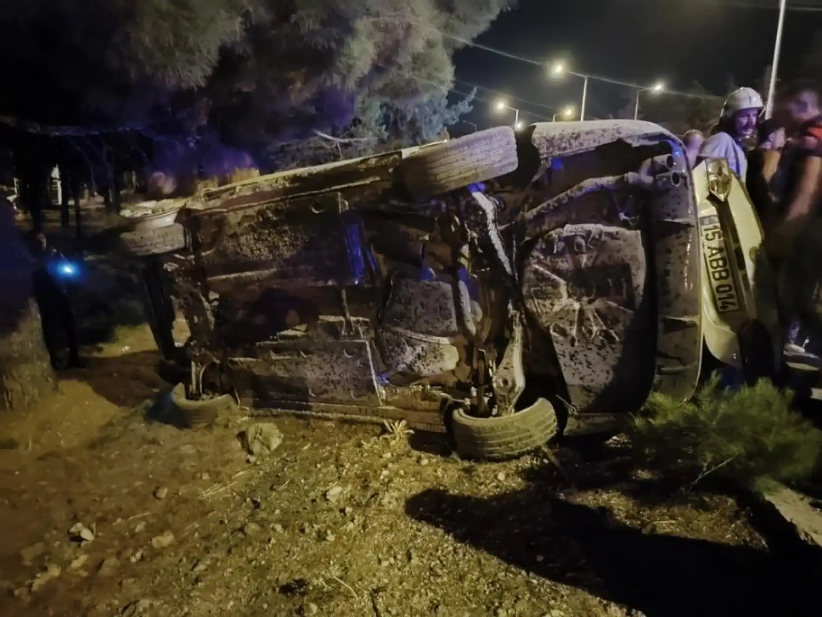 Otomobil Defalarca Takla Attı! 4 Yaralı