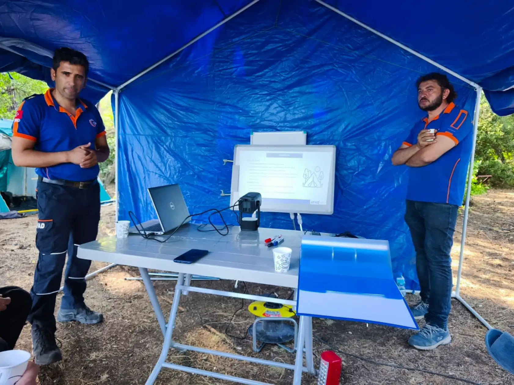 Muğla AFAD'dan Çubucak'ta 1 haftalık kampçılık eğitimi