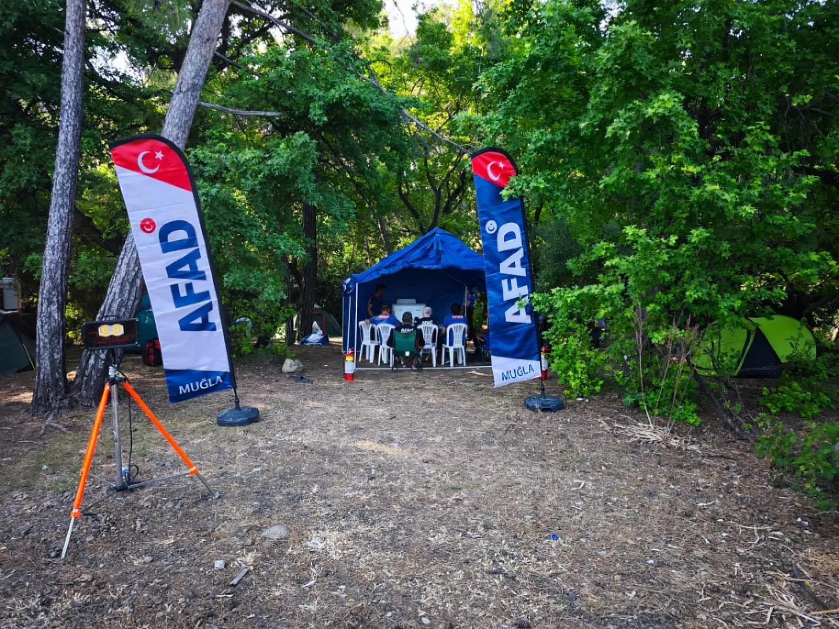 Muğla AFAD'dan Çubucak'ta 1 haftalık kampçılık eğitimi