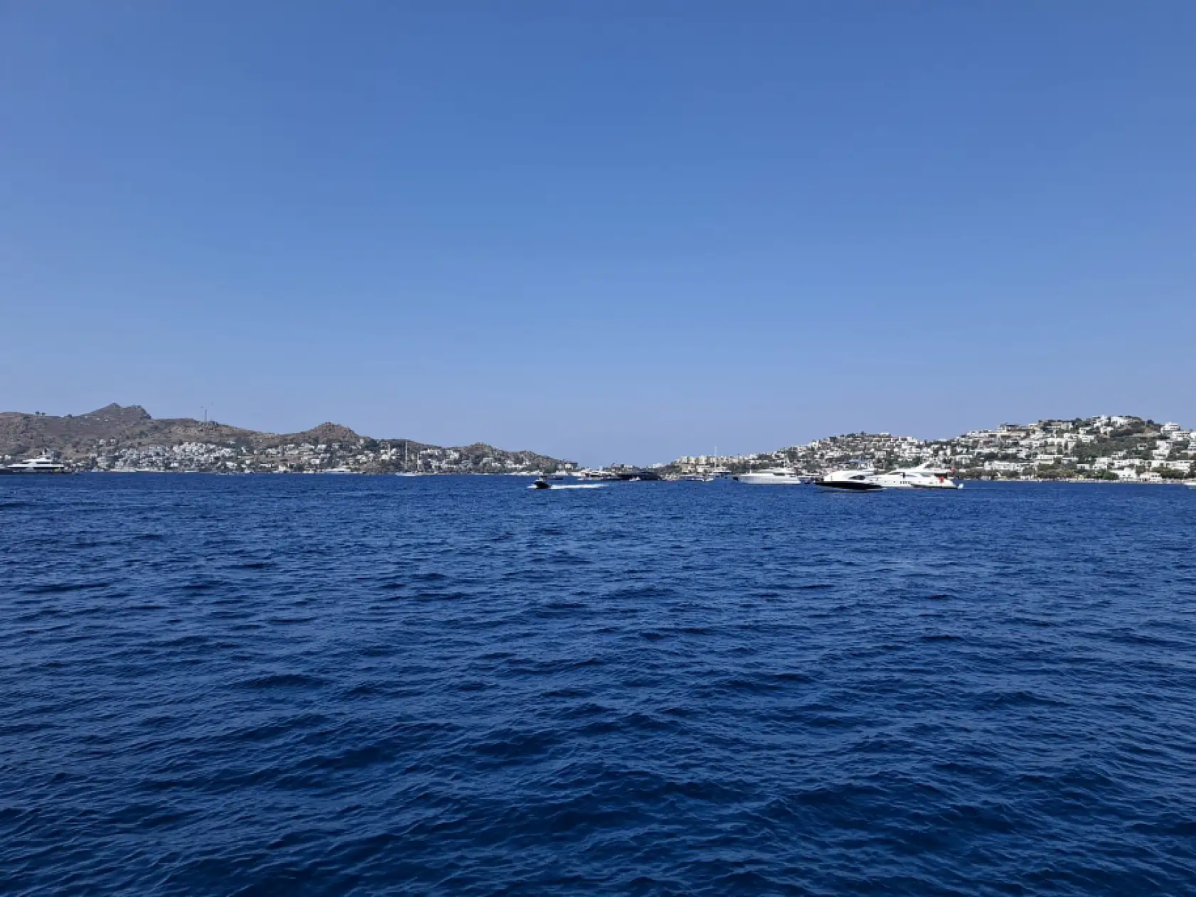 Bodrum'da milyon dolarlık motoryatta yangın