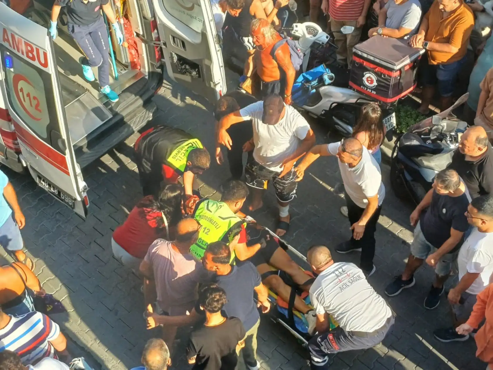 Marmaris'te tornavidalı kavga: 1 yaralı