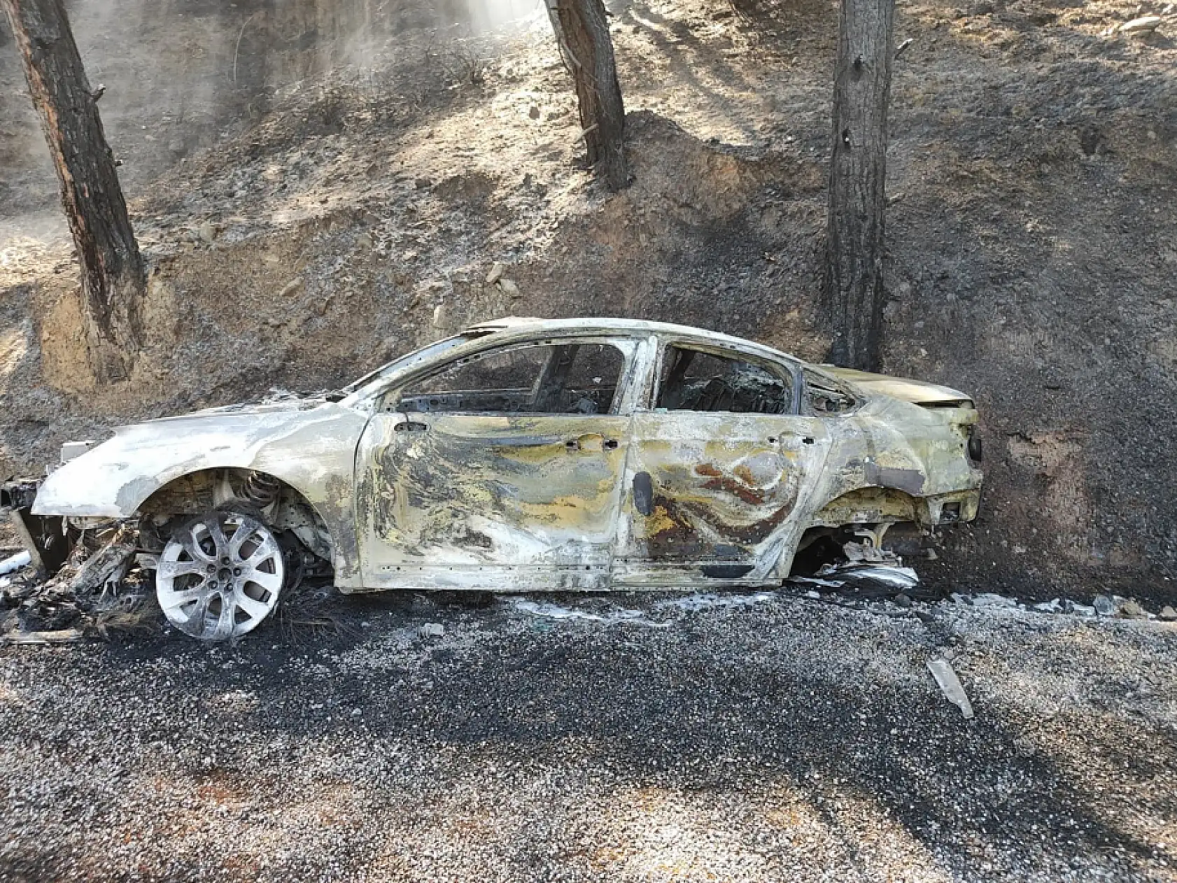 Ortaca'da ormana sıçrayan yangın söndürüldü