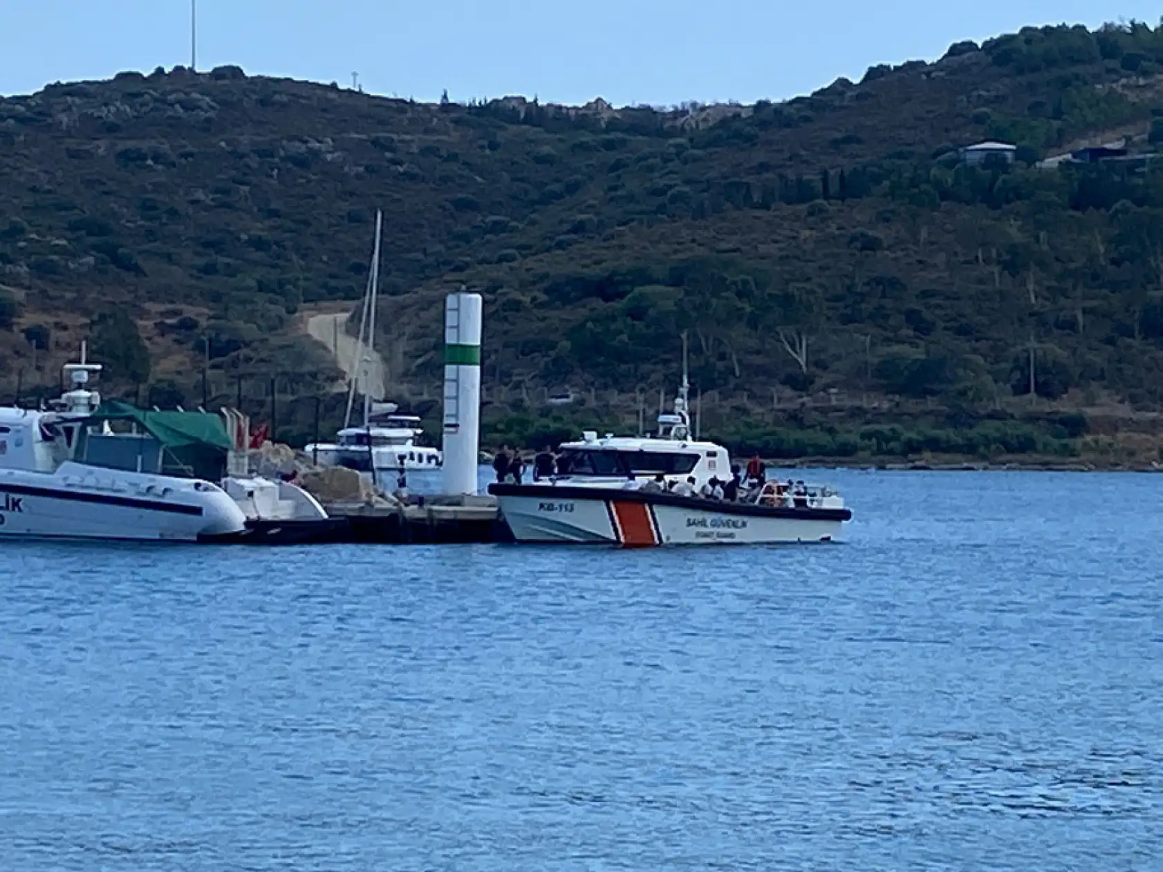 Datça'da 38 düzensiz göçmen ve 2 şüpheli yakalandı