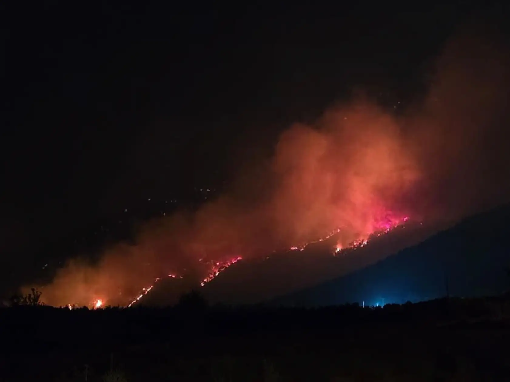Denizli'deki orman yangını kontrol altına alındı