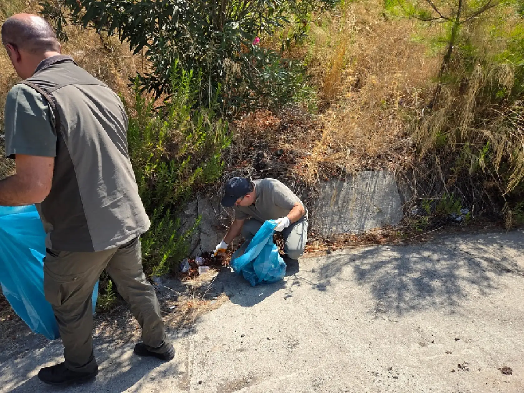Marmaris'te 'Temiz bir doğa harekâtı'