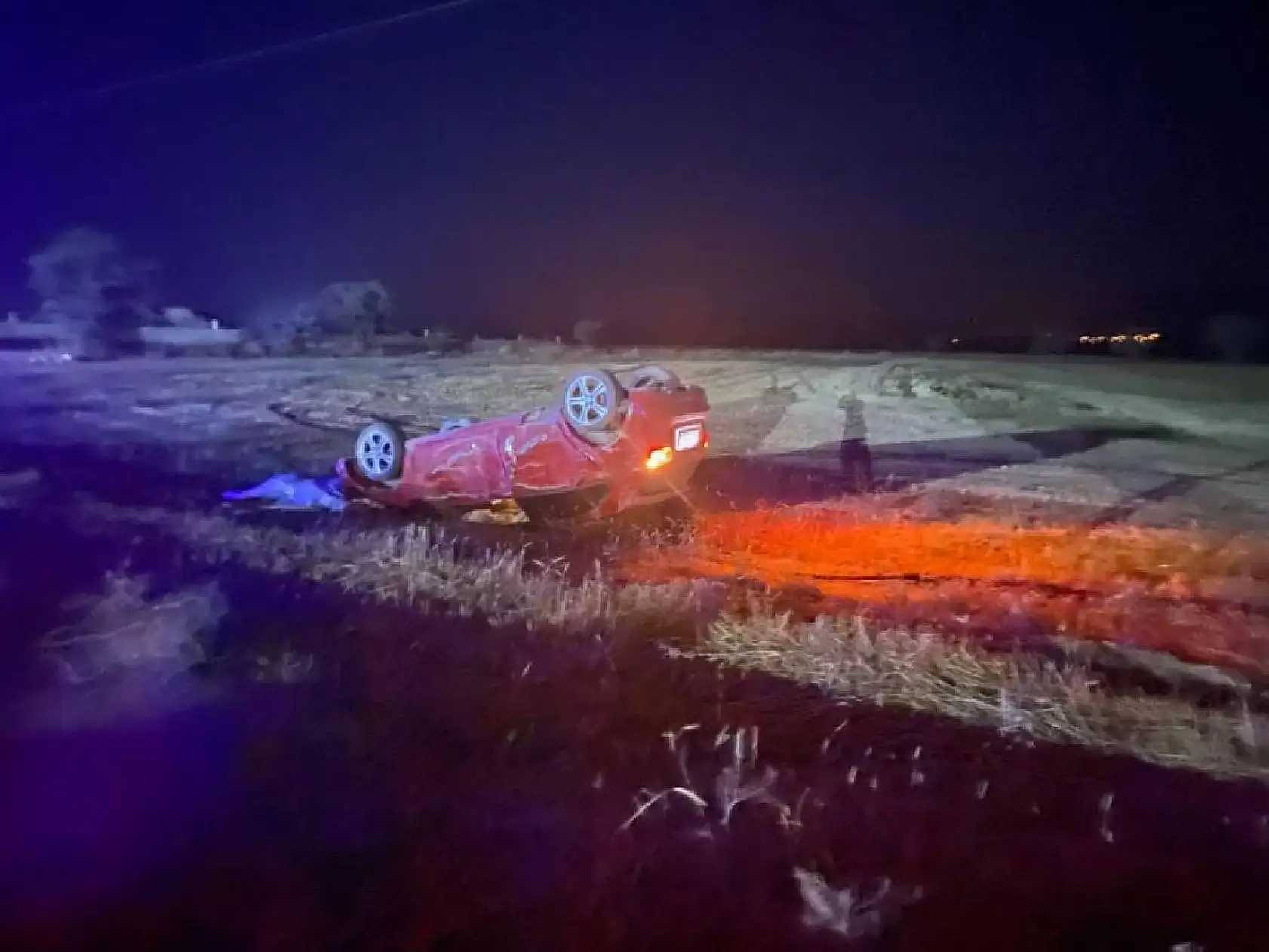 Otomobil Takla Attı: Bir Kişi Hayatını Kaybetti