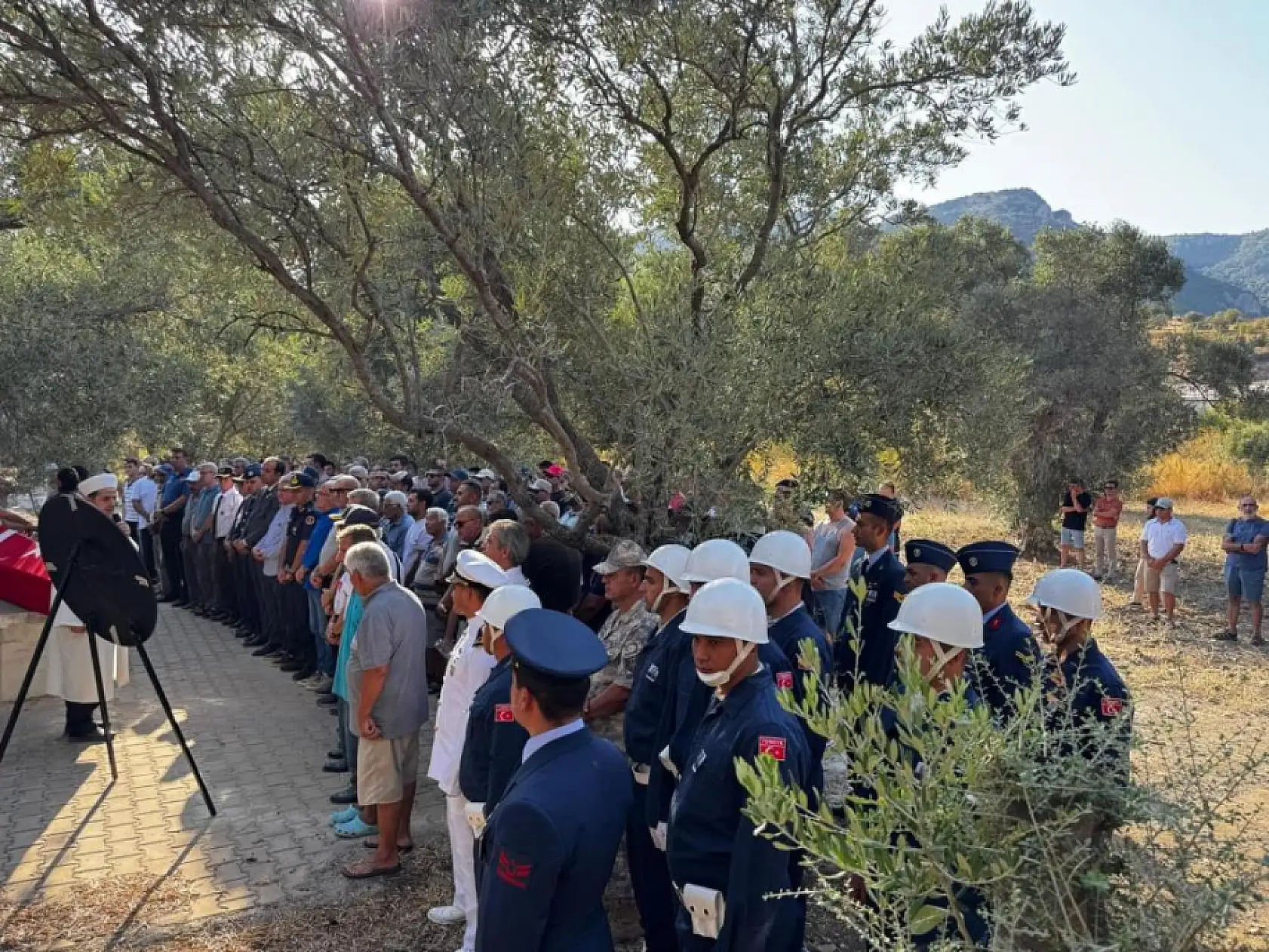 Kıbrıs Gazisi Datça'da toprağa verildi