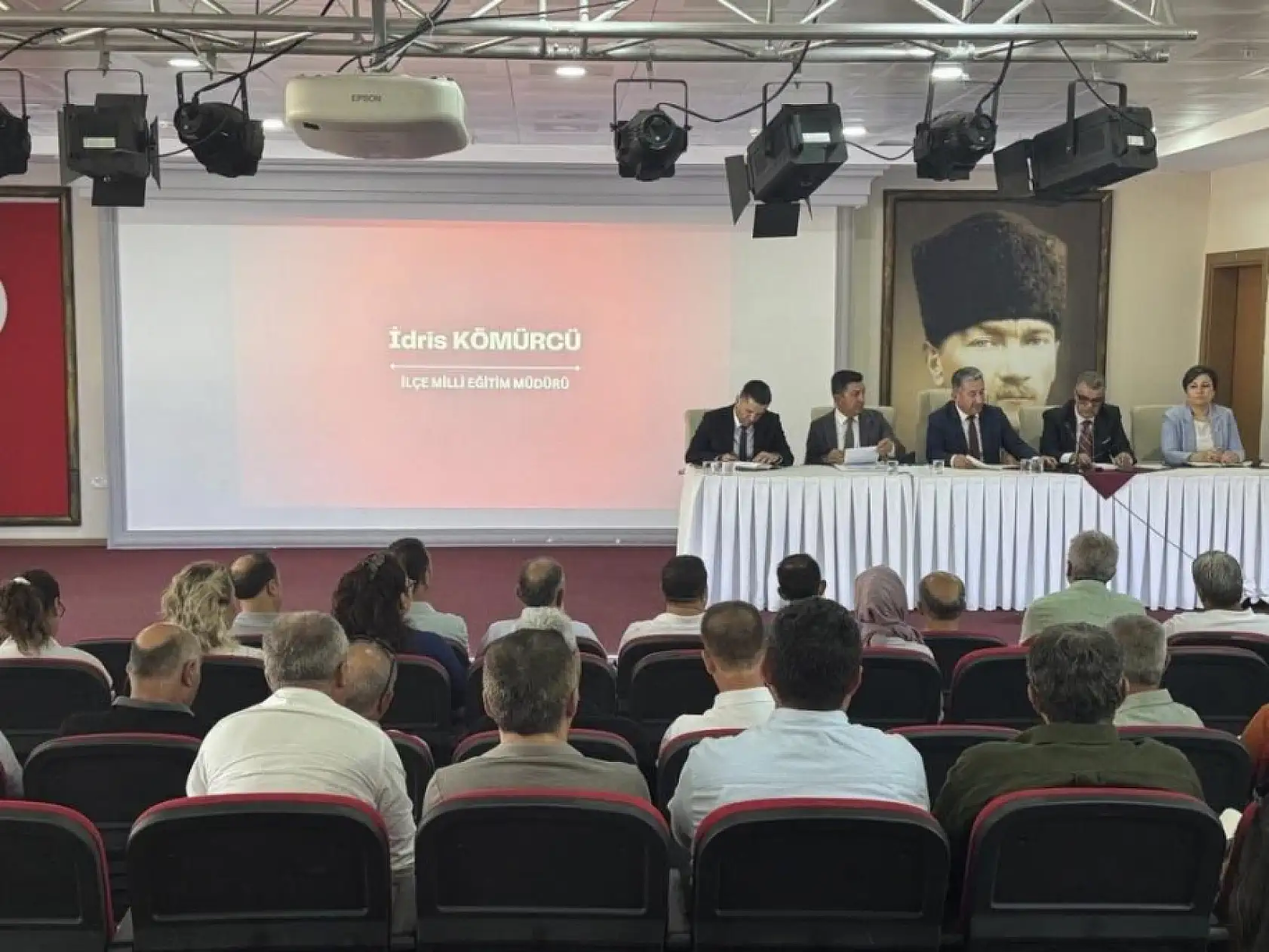 Menteşe'de 2025-2026 eğitim öğretim yılı Müdürler Kurulu toplantısı yapıldı