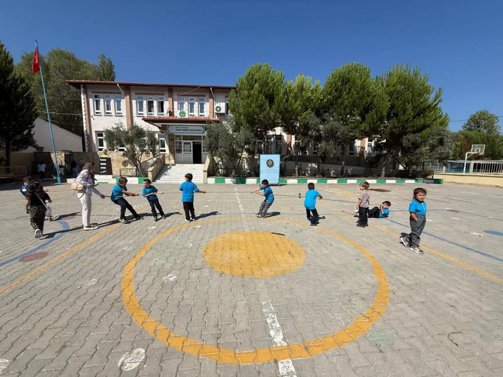 Kavaklıdere'de öğrenciler gönüllerince eğlendi