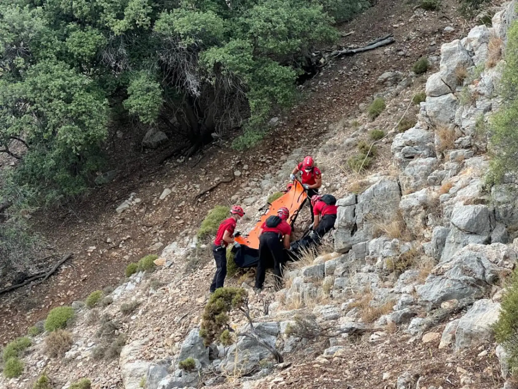 Seydikemer Likya Yolu'nda Bulunan Cesedin Kimliği Belli Oldu