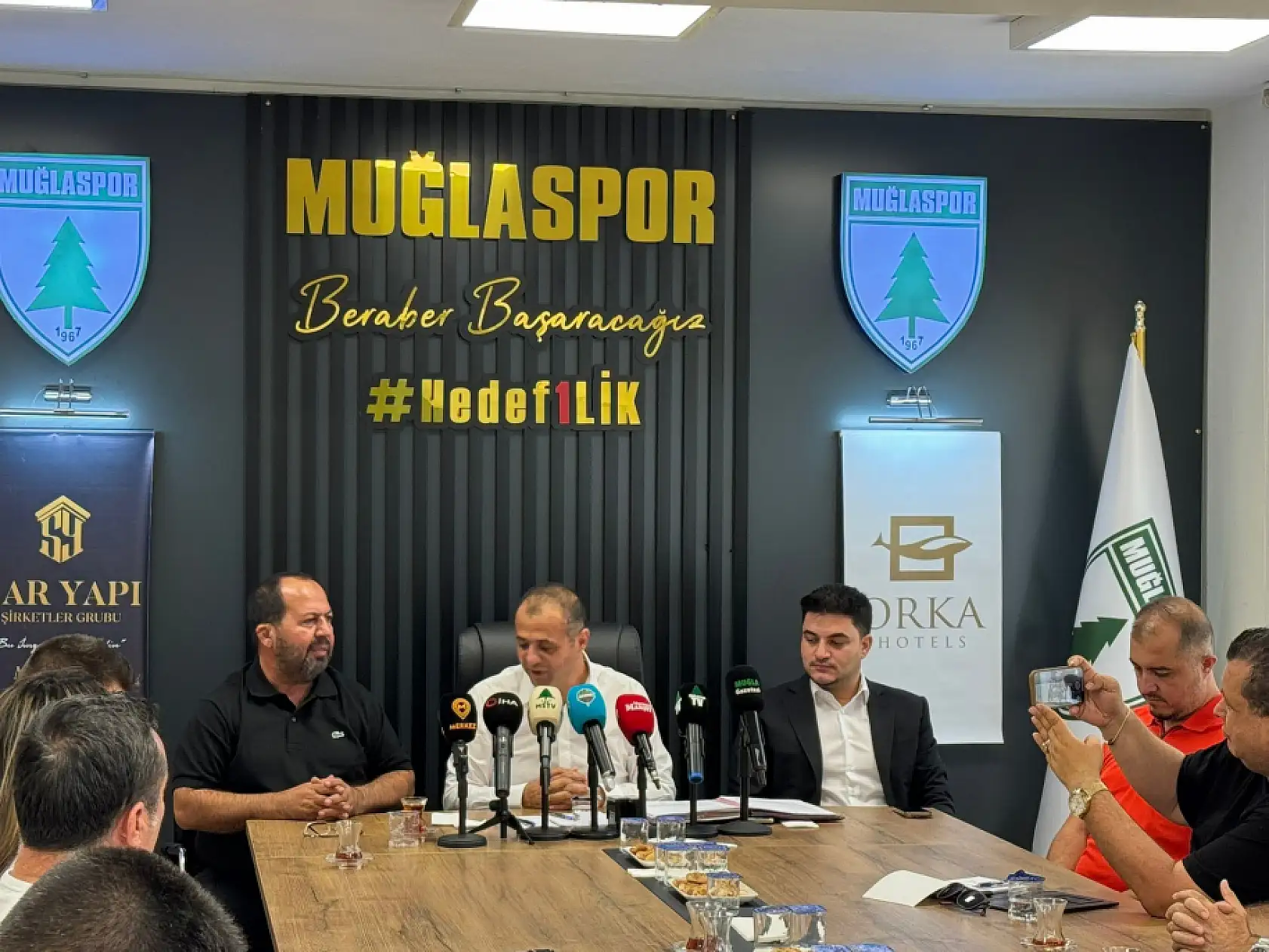 Muğlaspor Başkanı Kıyanç: '5 Ekim'e kadar stadın bitmesini bekliyoruz'