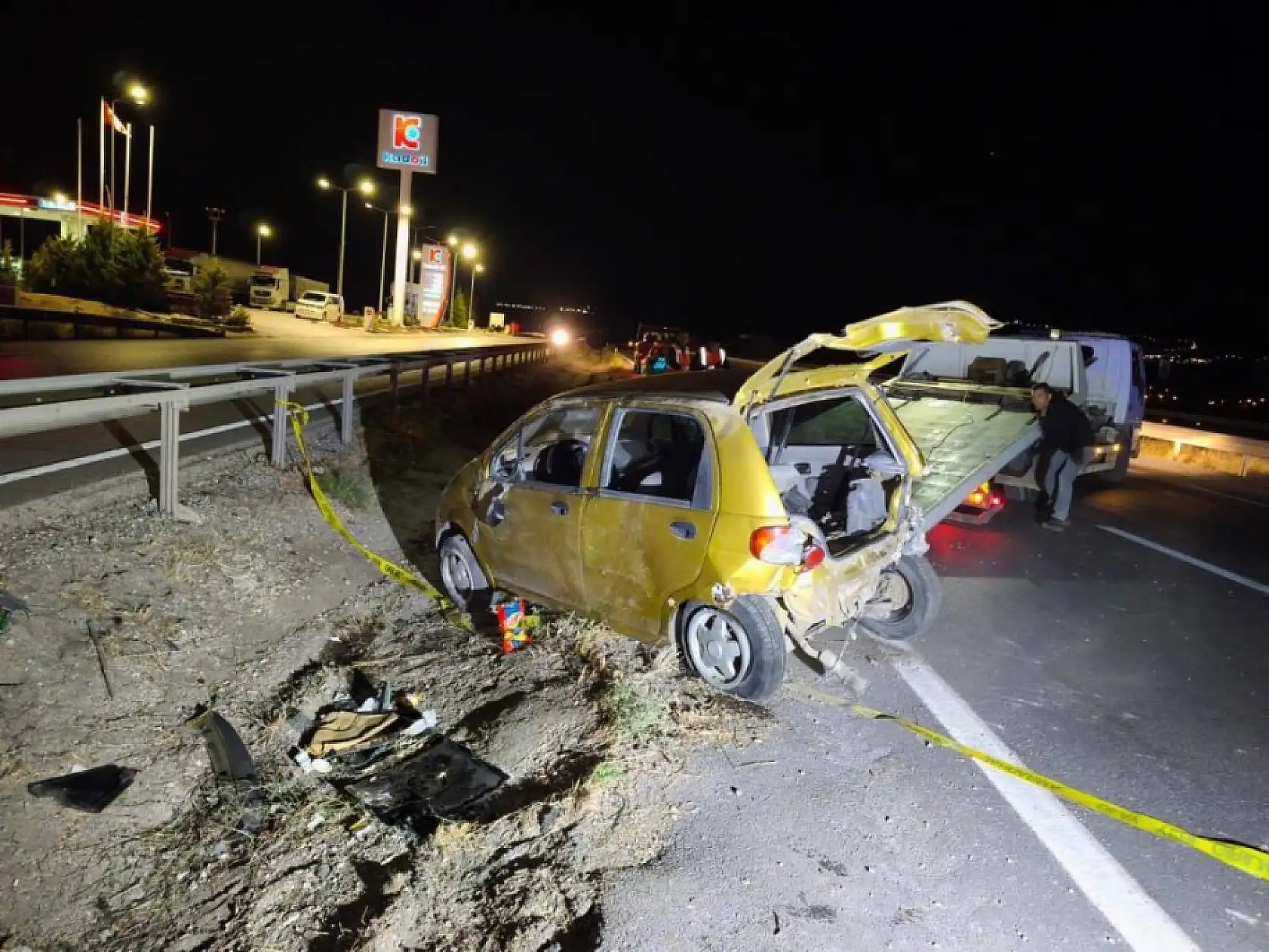 Feci Kaza: Otomobil Takla Attı, 1 Kişi Hayatını Kaybetti