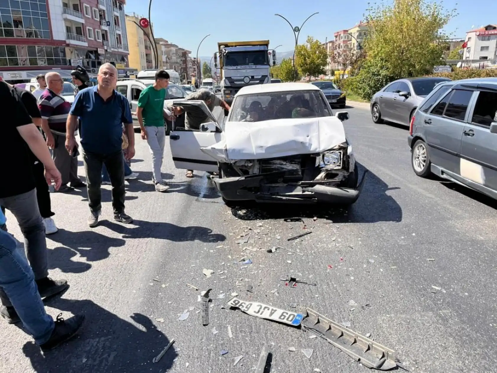 Muğla Yatağan'da feci trafik kazası: 3 yaralı
