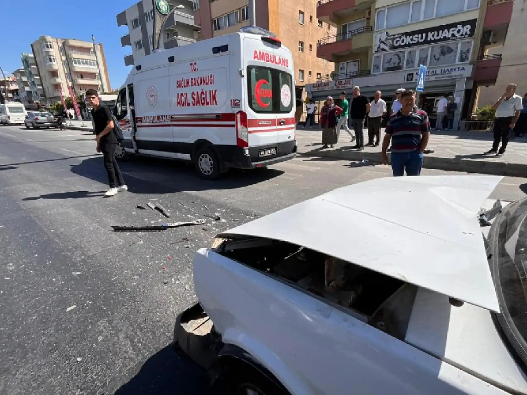 Muğla Yatağan'da feci trafik kazası: 3 yaralı