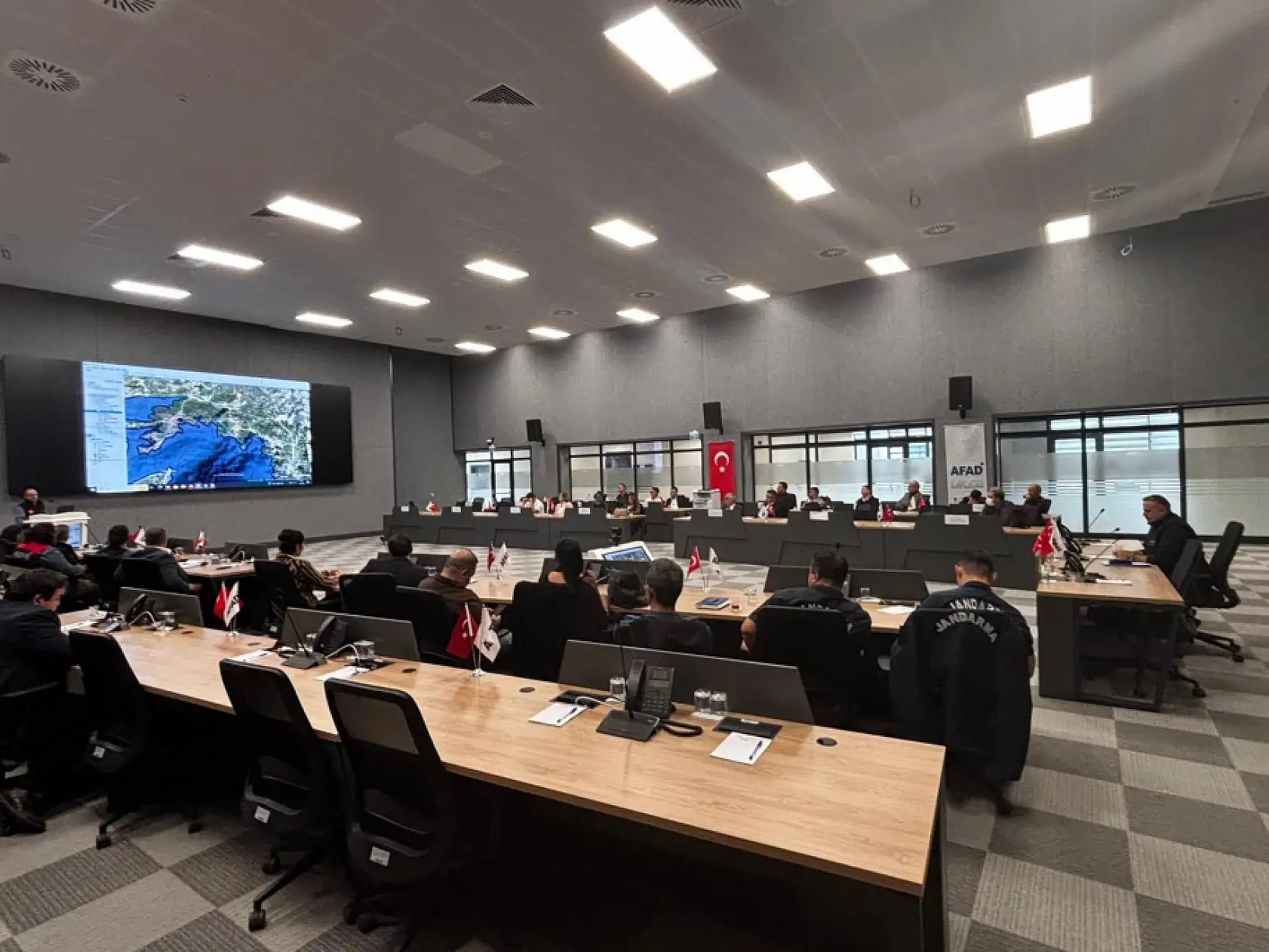 Muğla'da afetlere hazırlık toplantısı