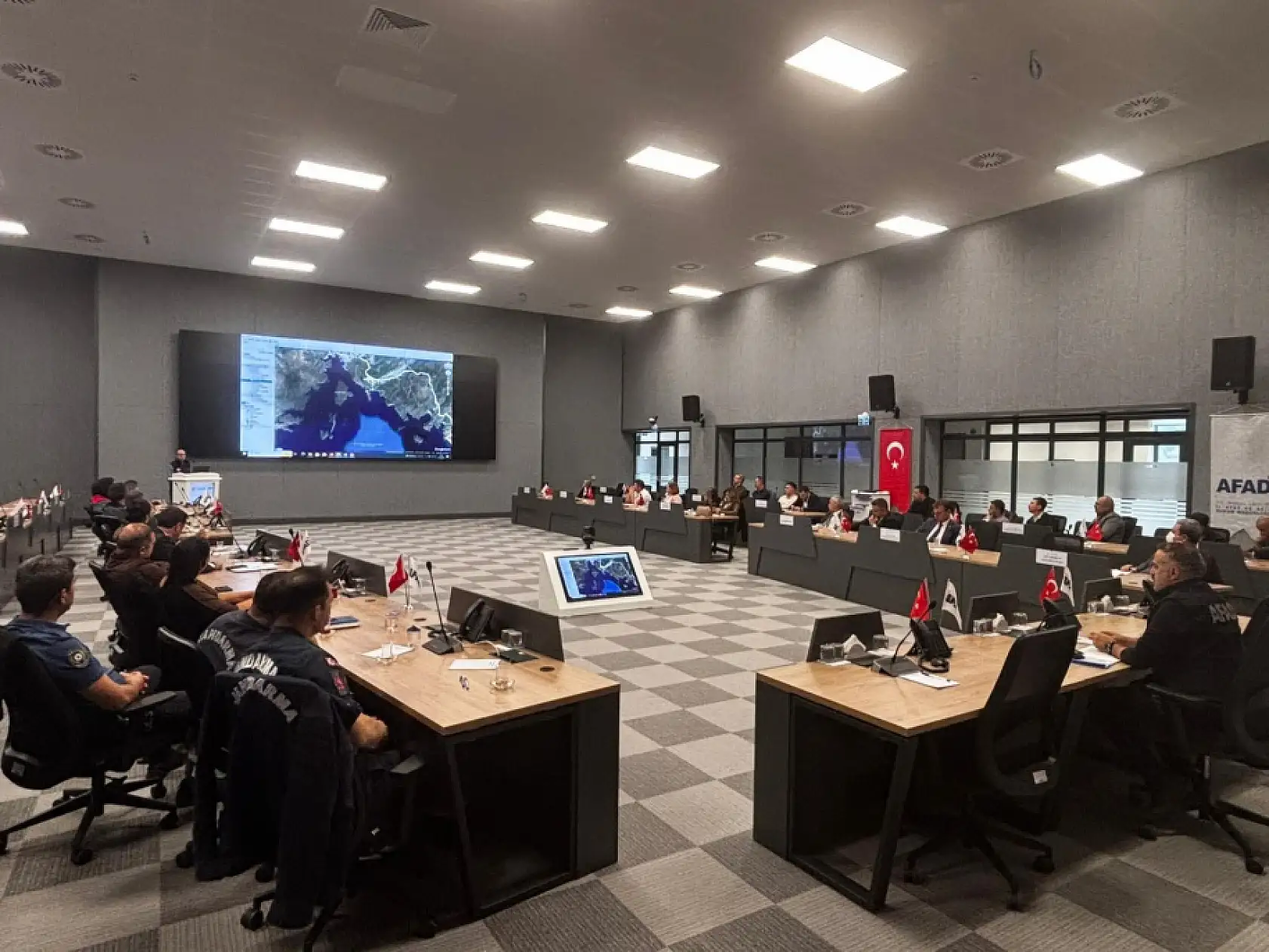 Muğla'da afetlere hazırlık toplantısı