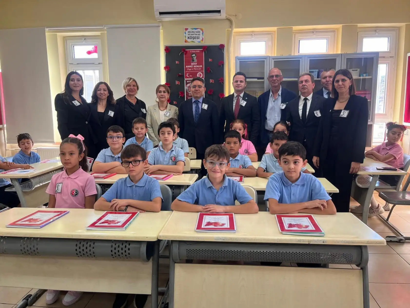 Şehit Ahmet Benler Marmaris'te adının verildiği okulda anıldı
