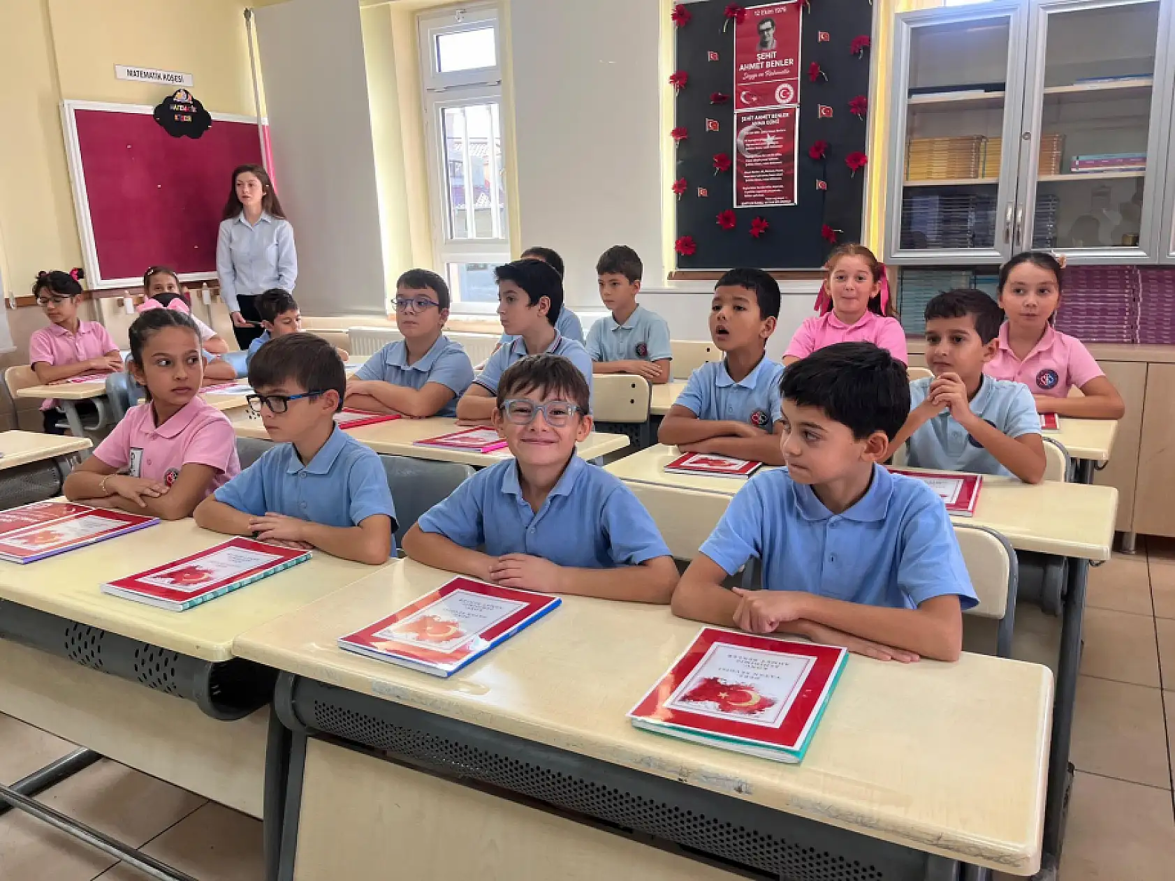 Şehit Ahmet Benler Marmaris'te adının verildiği okulda anıldı