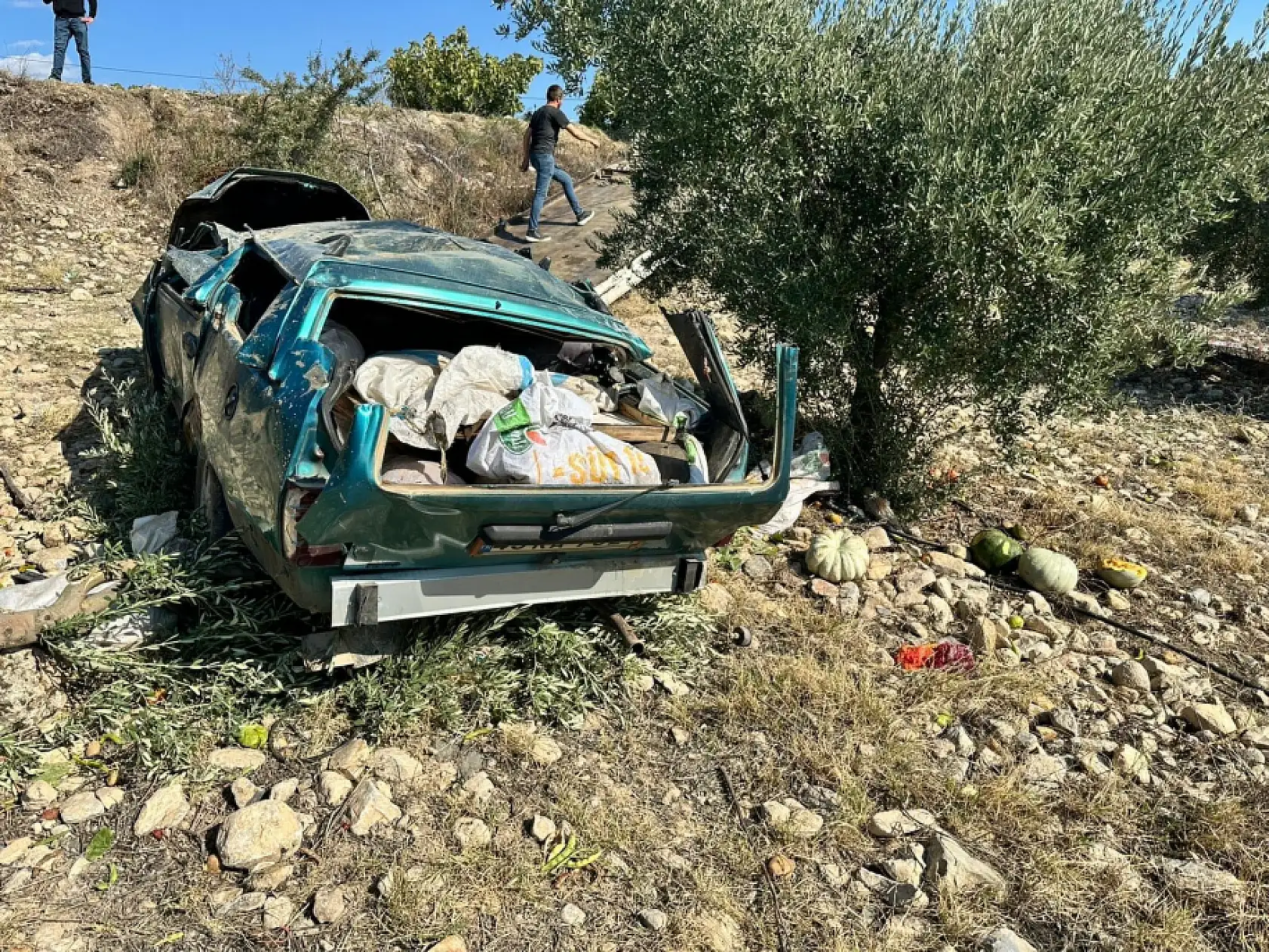 Karı-koca kazada hayatını kaybetti