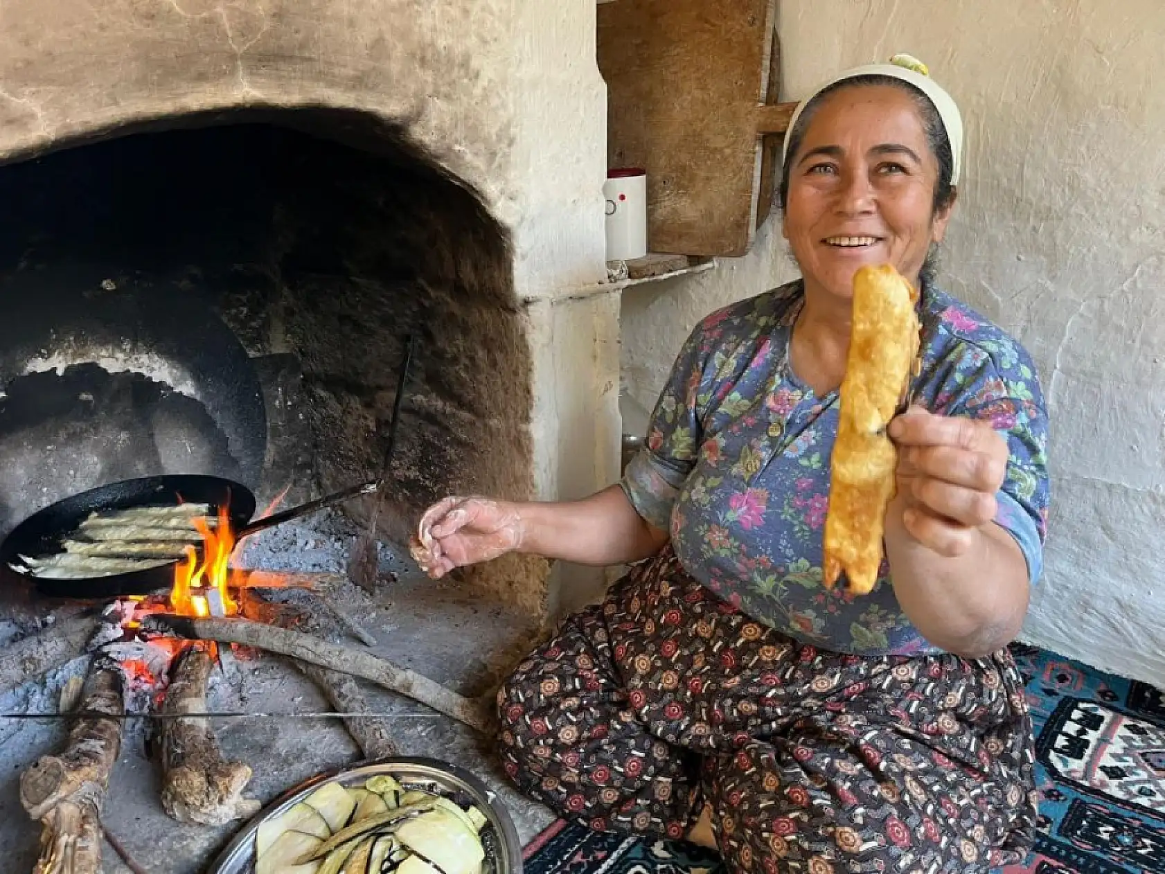 Bu köyde patlıcan et kadar kıymetli
