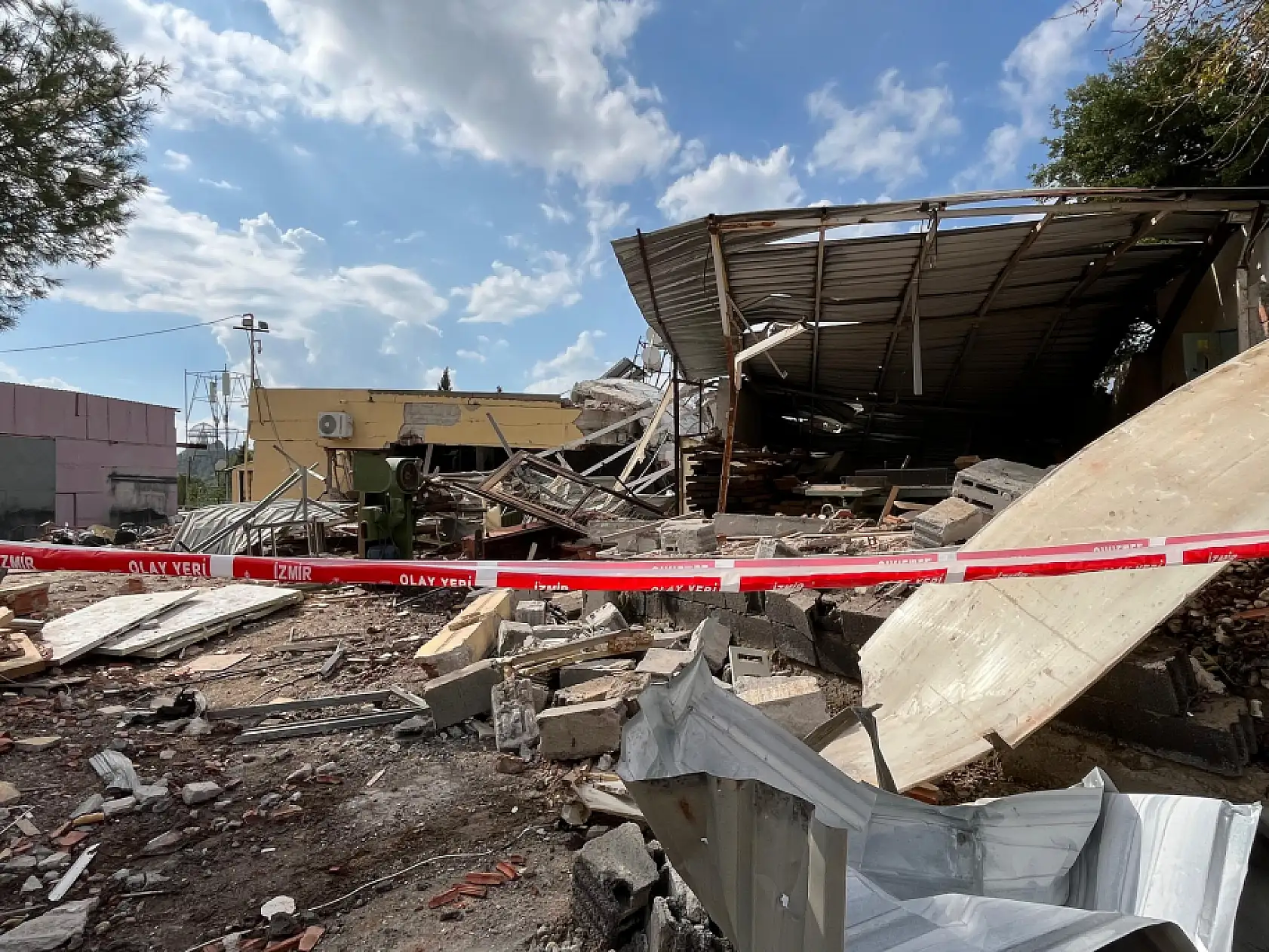 İzmir'deki patlamanın nedeni açıklandı