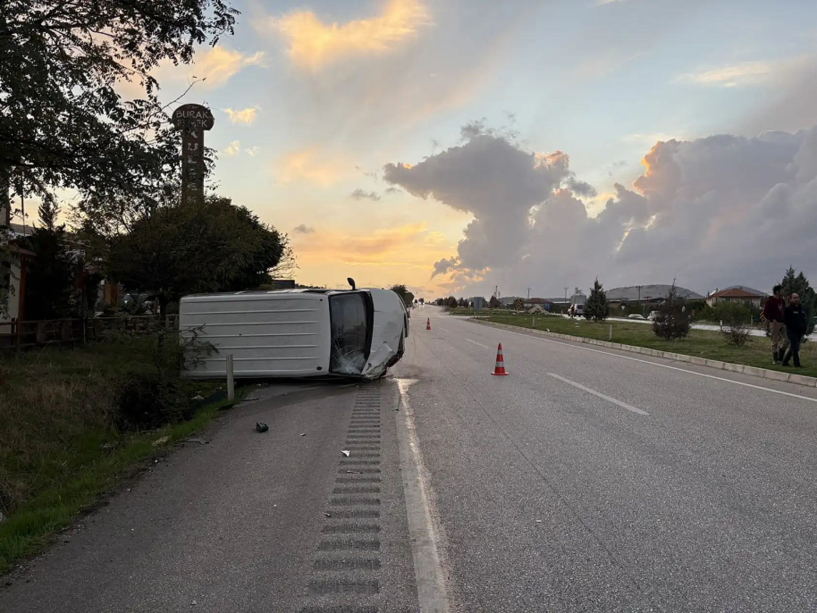 Feci trafik kazası: 1 ölü
