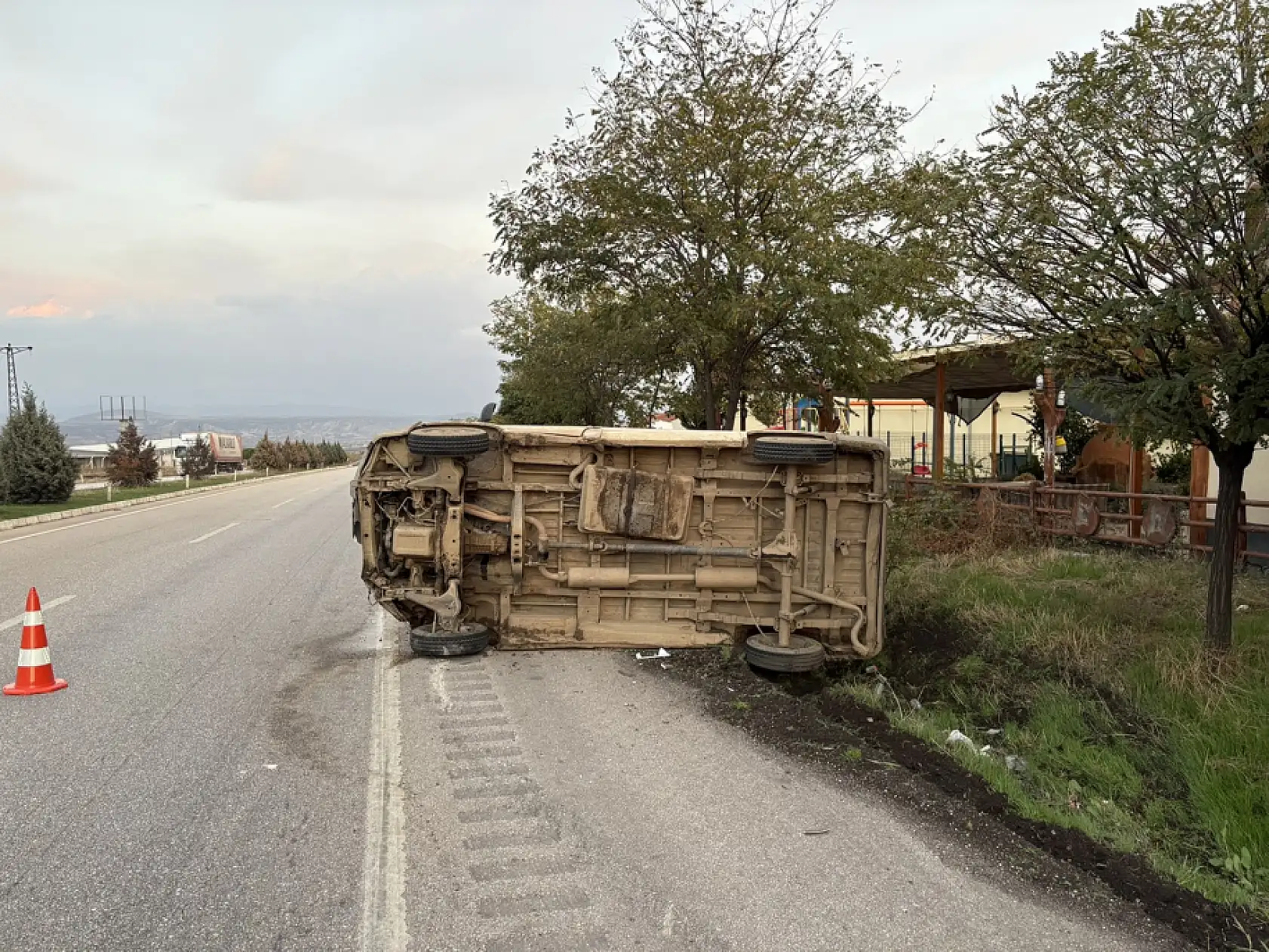 Feci trafik kazası: 1 ölü