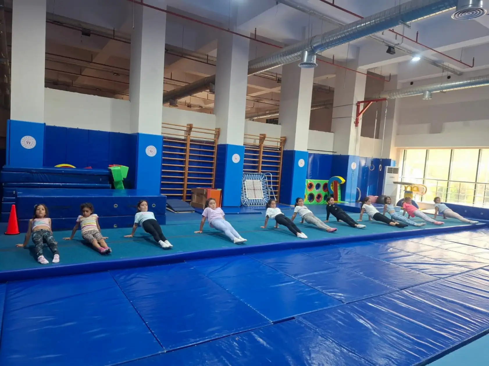 Muğla'da cimnastik kurslarına yoğun ilgi