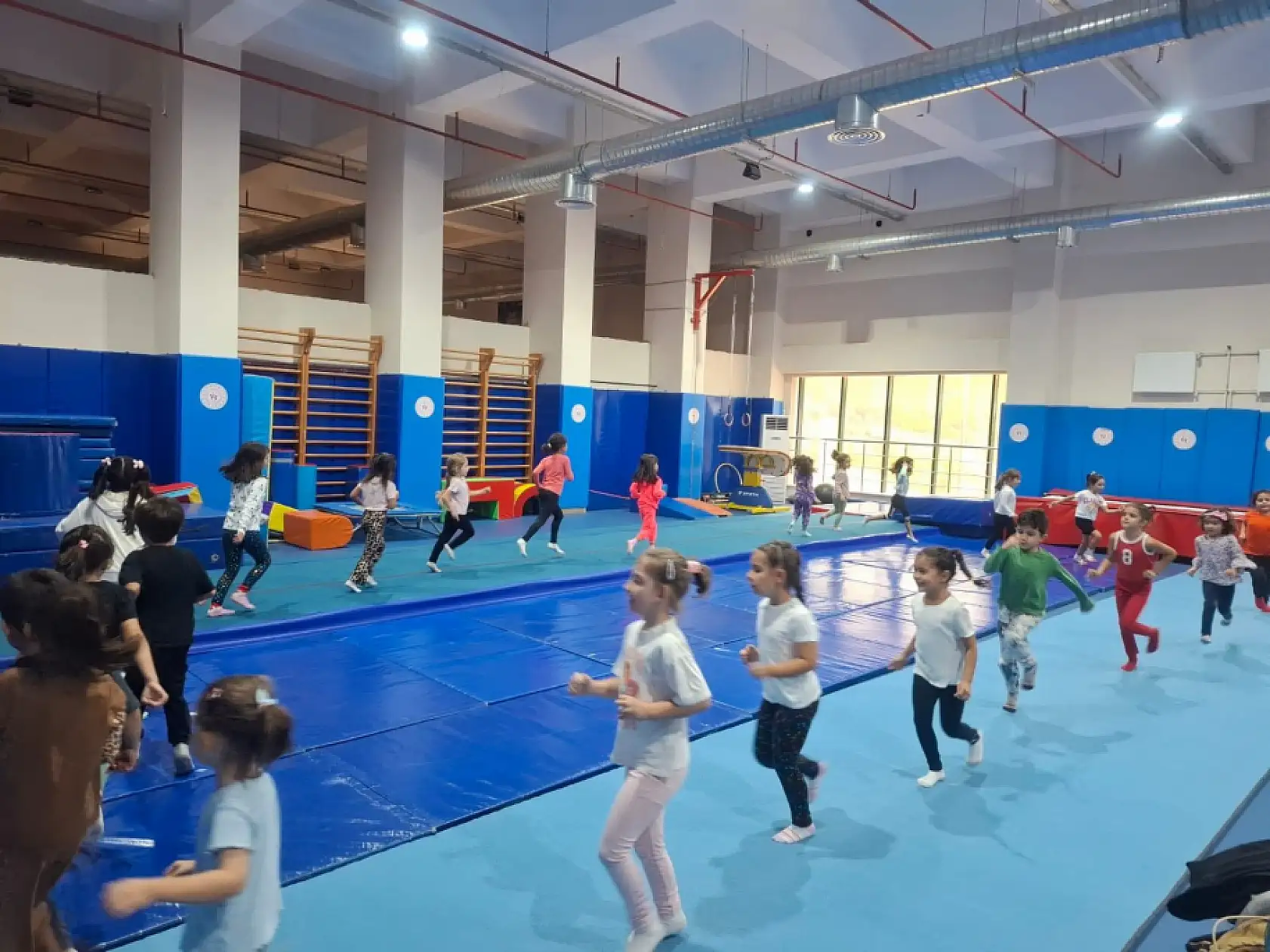 Muğla'da cimnastik kurslarına yoğun ilgi