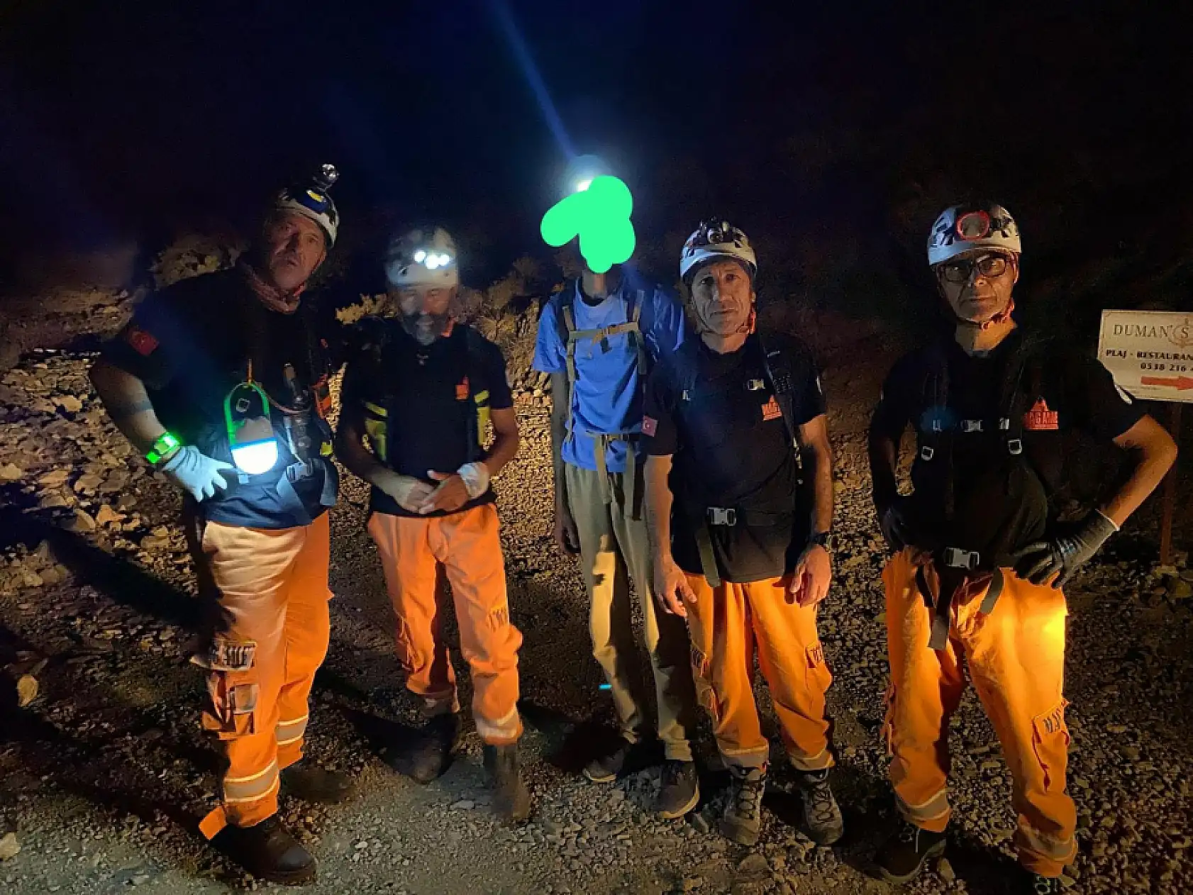 Datça'da doğa yürüyüşüne çıktı, mahsur kaldı, 4 saat sonra kurtarıldı