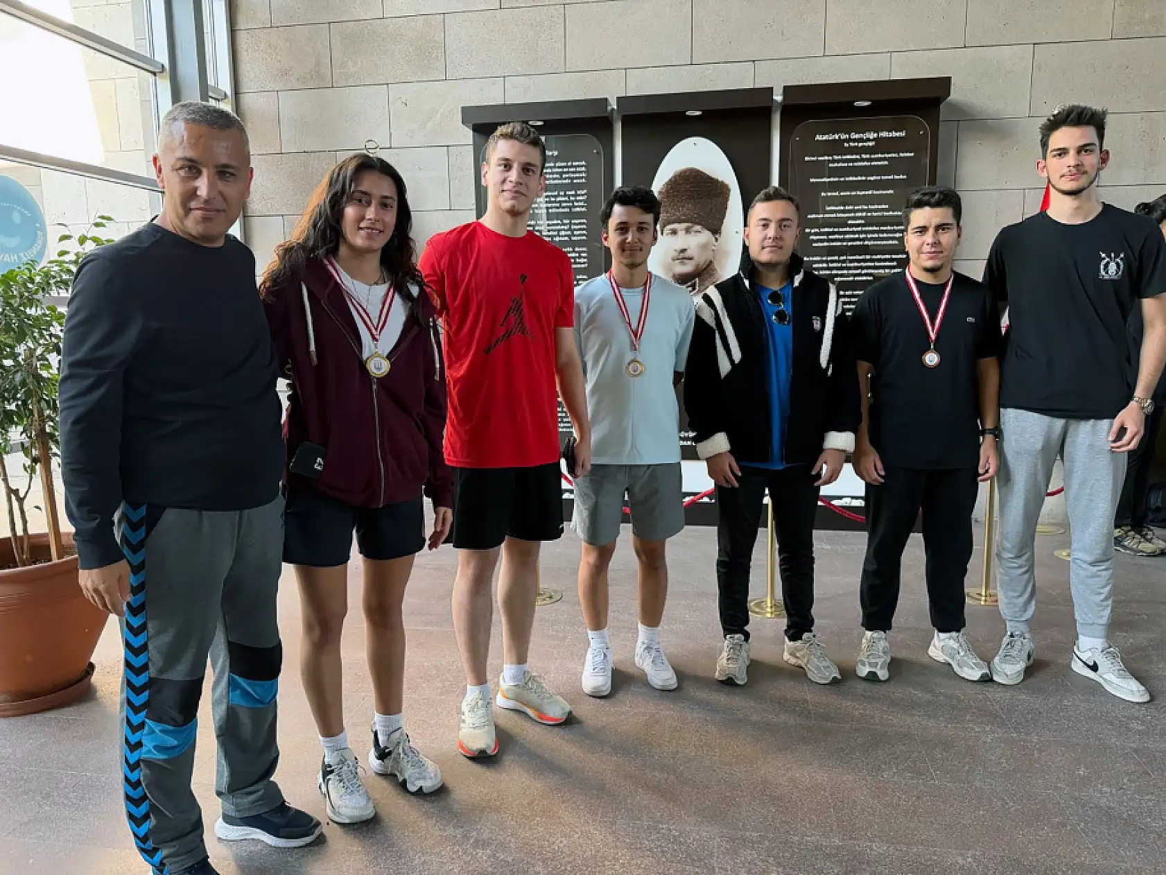 Cumhuriyet'in 102. yılı MSKÜ'de sporla kutlandı