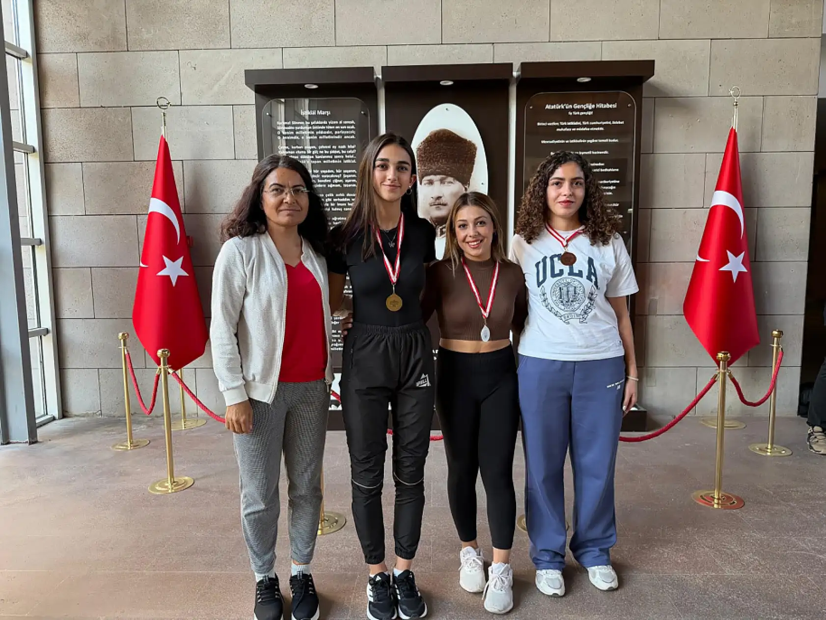 Cumhuriyet'in 102. yılı MSKÜ'de sporla kutlandı