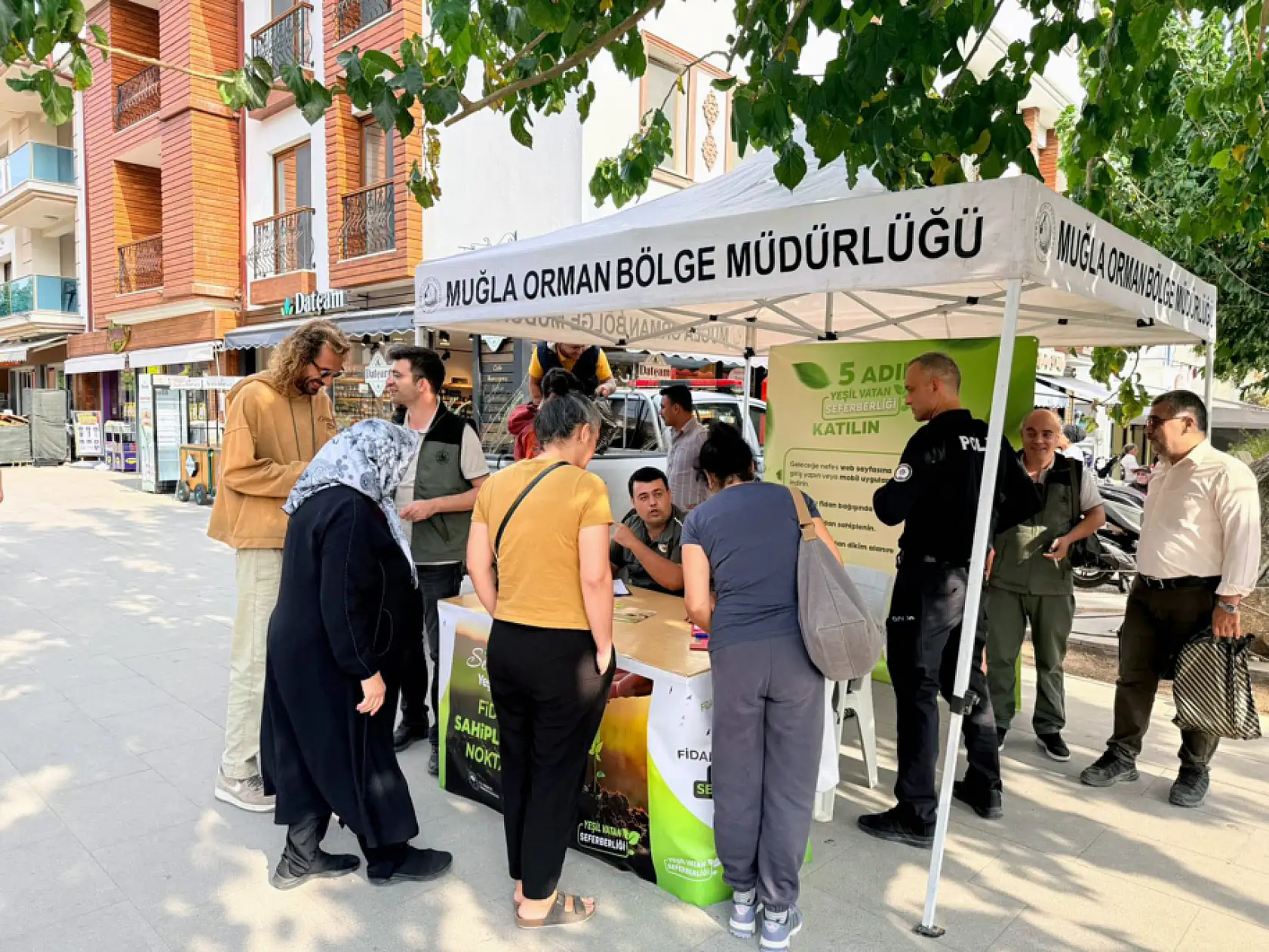 Datça'da 'Yeşil Vatan' seferberliği