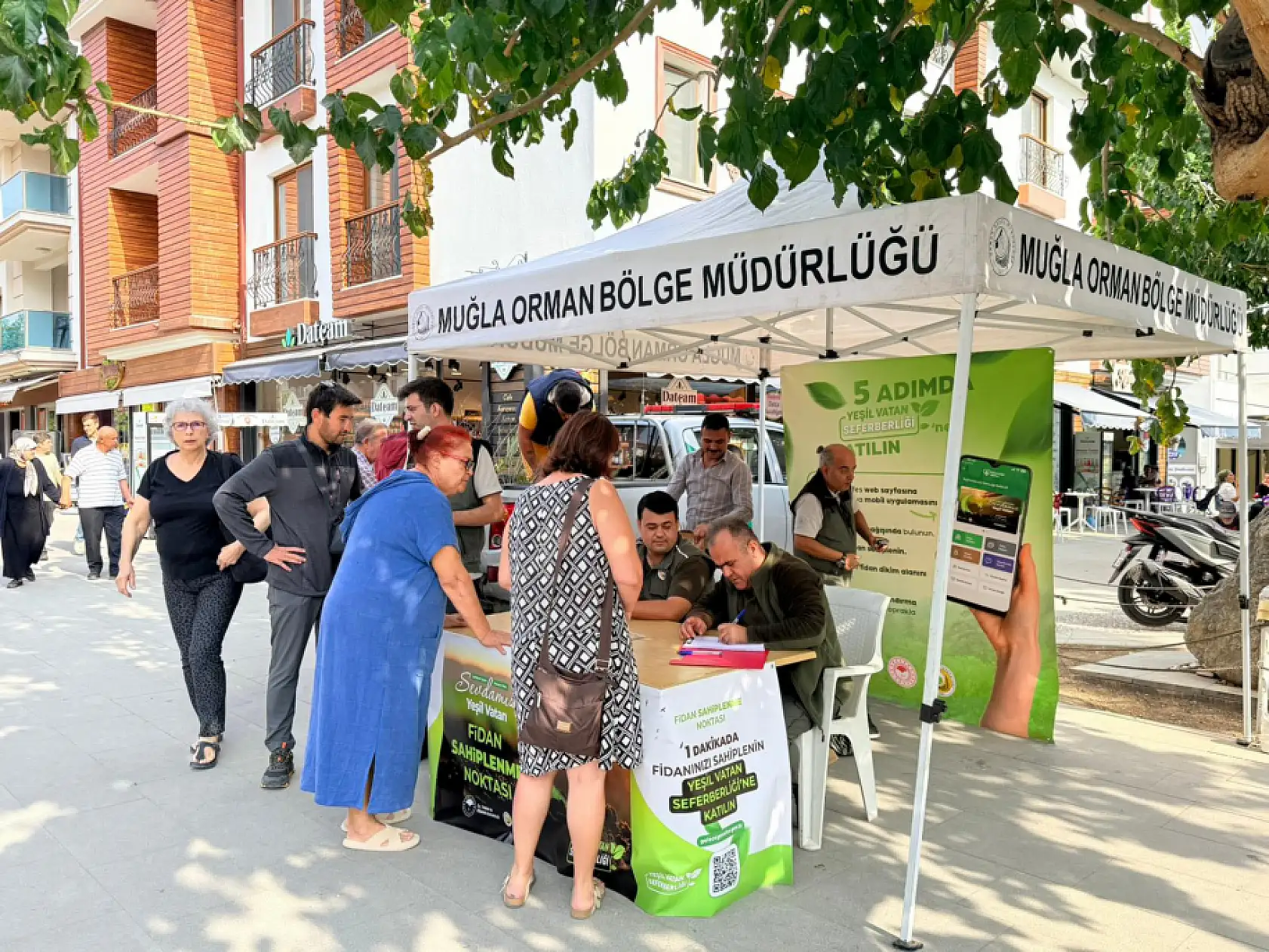 Datça'da 'Yeşil Vatan' seferberliği