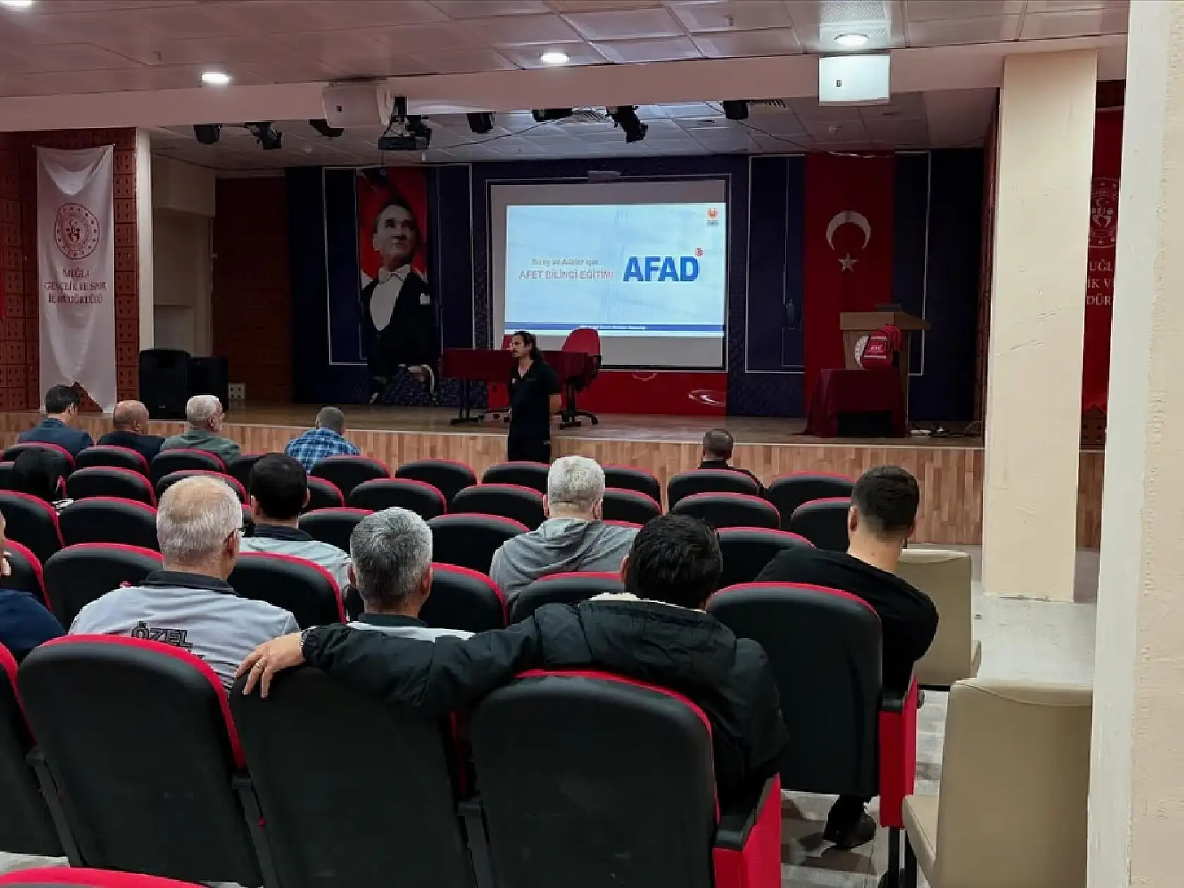 Muğla'da afet bilinci ve farkındalık eğitimi